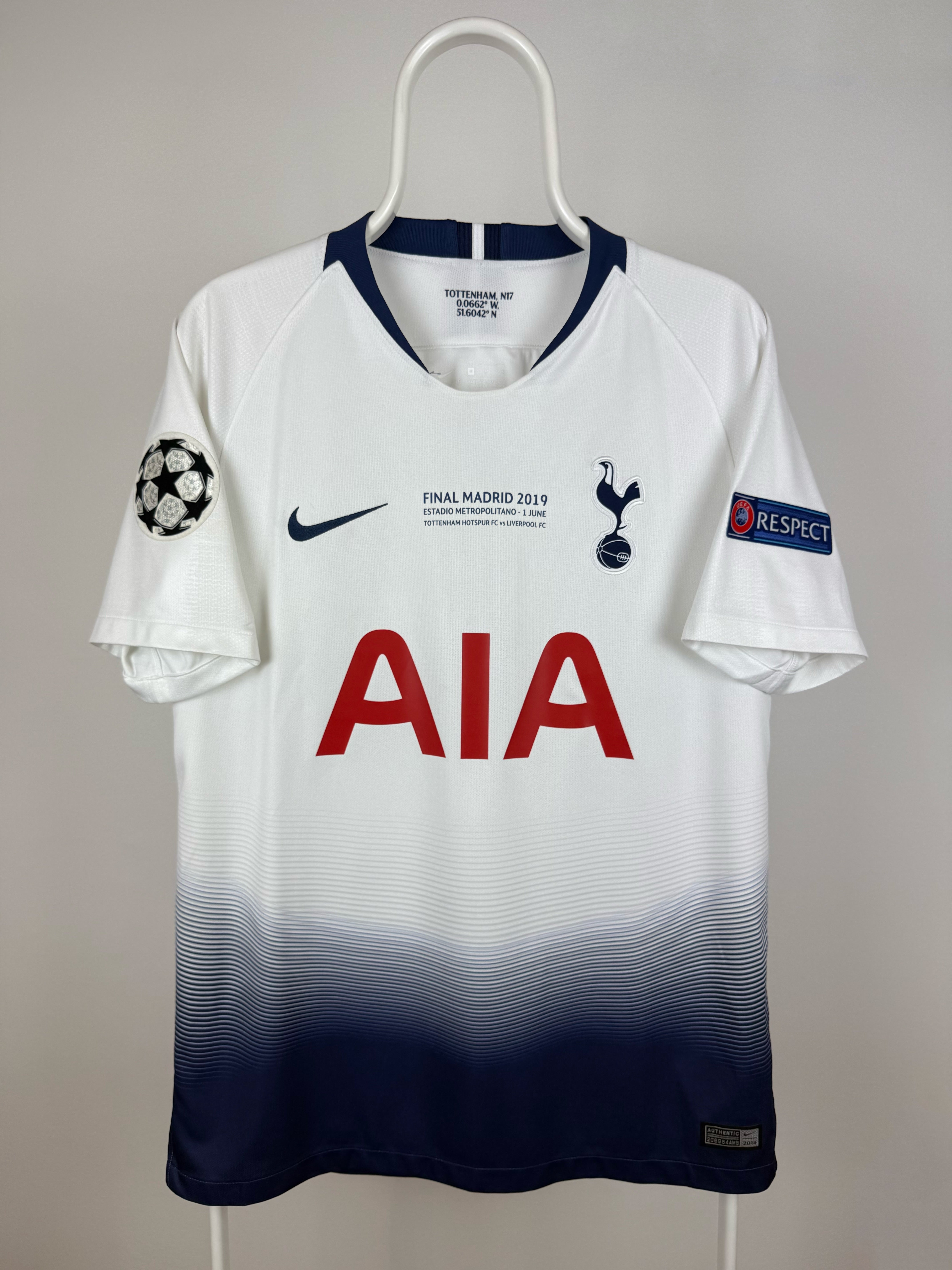 Christian Eriksen - Tottenham 2018/19 finale trøje M 🇩🇰