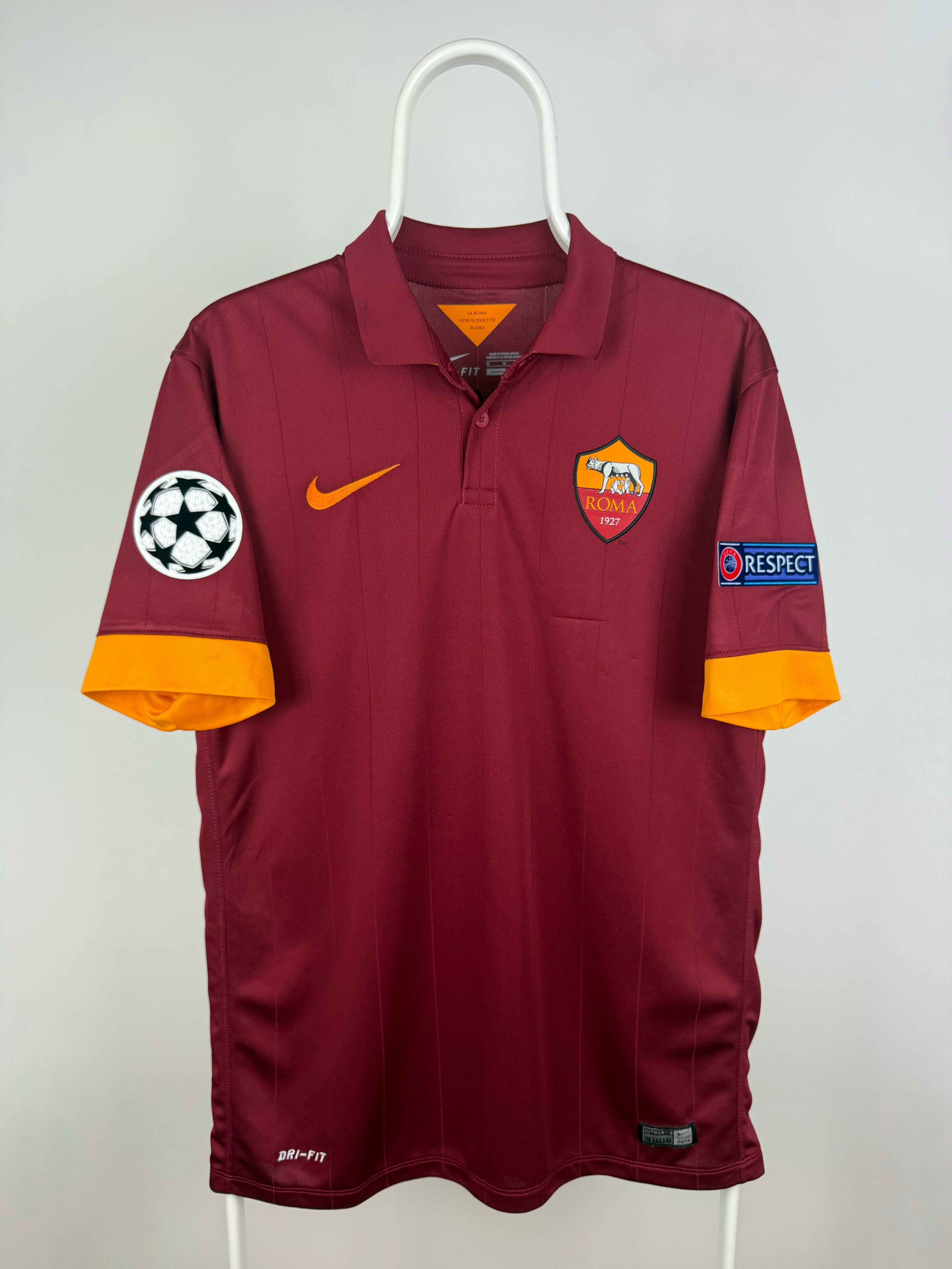 Francesco Totti - Roma 2014/15 hjemmebane trøje M 🇮🇹