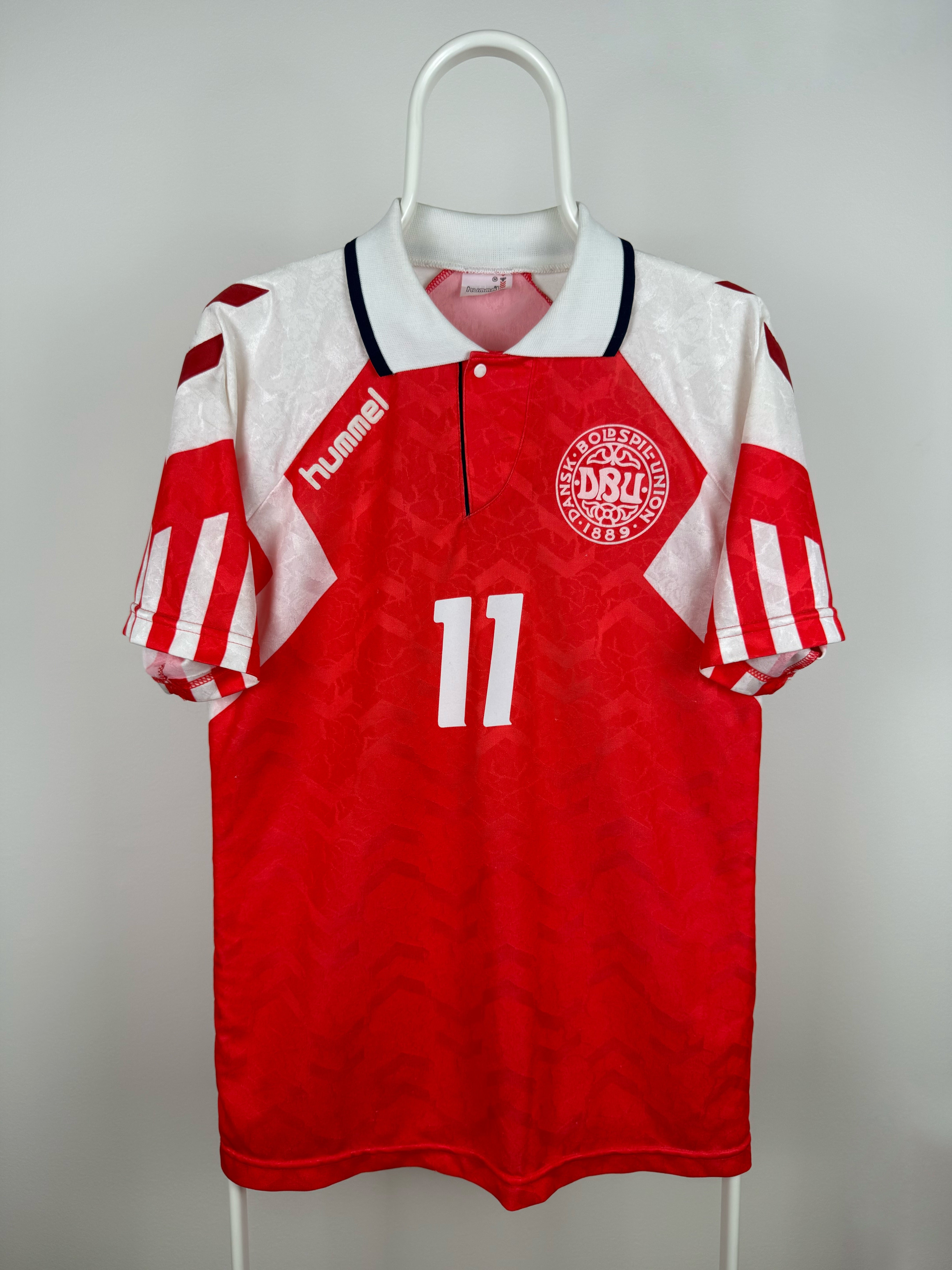 Brian Laudrup - Danmark 1992 hjemmebane trøje M 🇩🇰