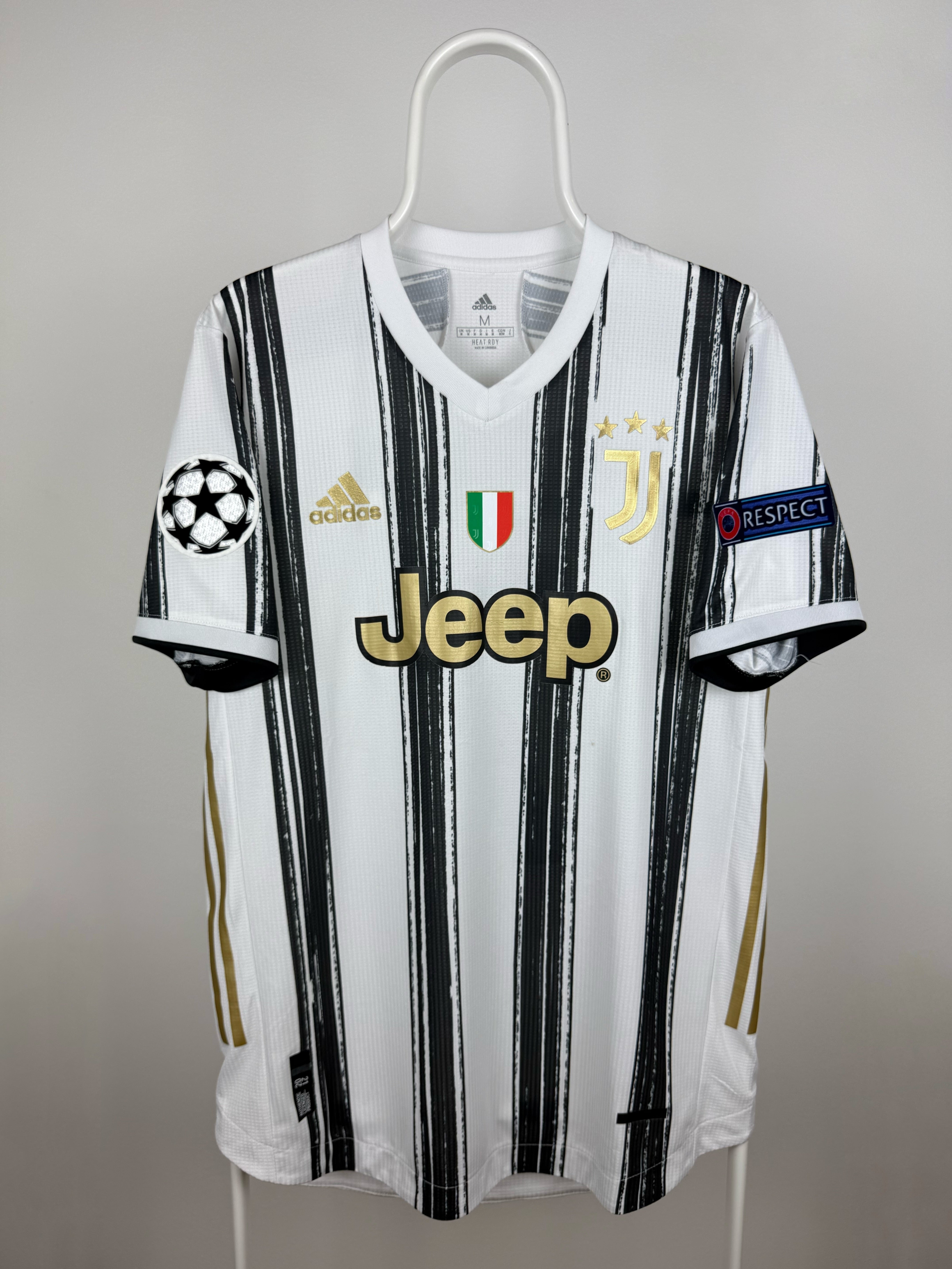 Cristiano Ronaldo - Juventus 2020/21 hjemmebane trøje M AUTHENTIC 🇵🇹