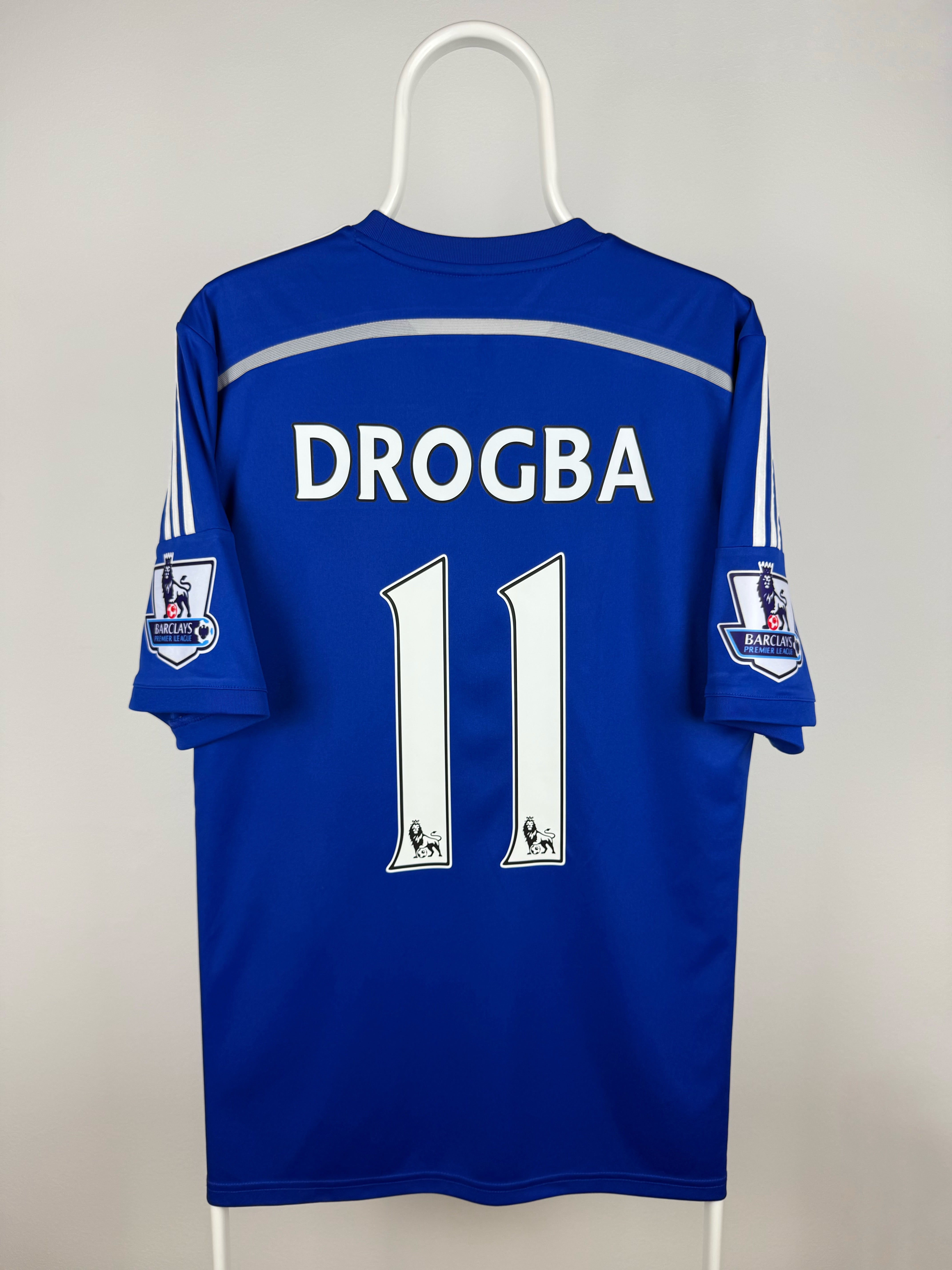 Didier Drogba - Chelsea 2014/15 hjemmebane trøje L 🇨🇮