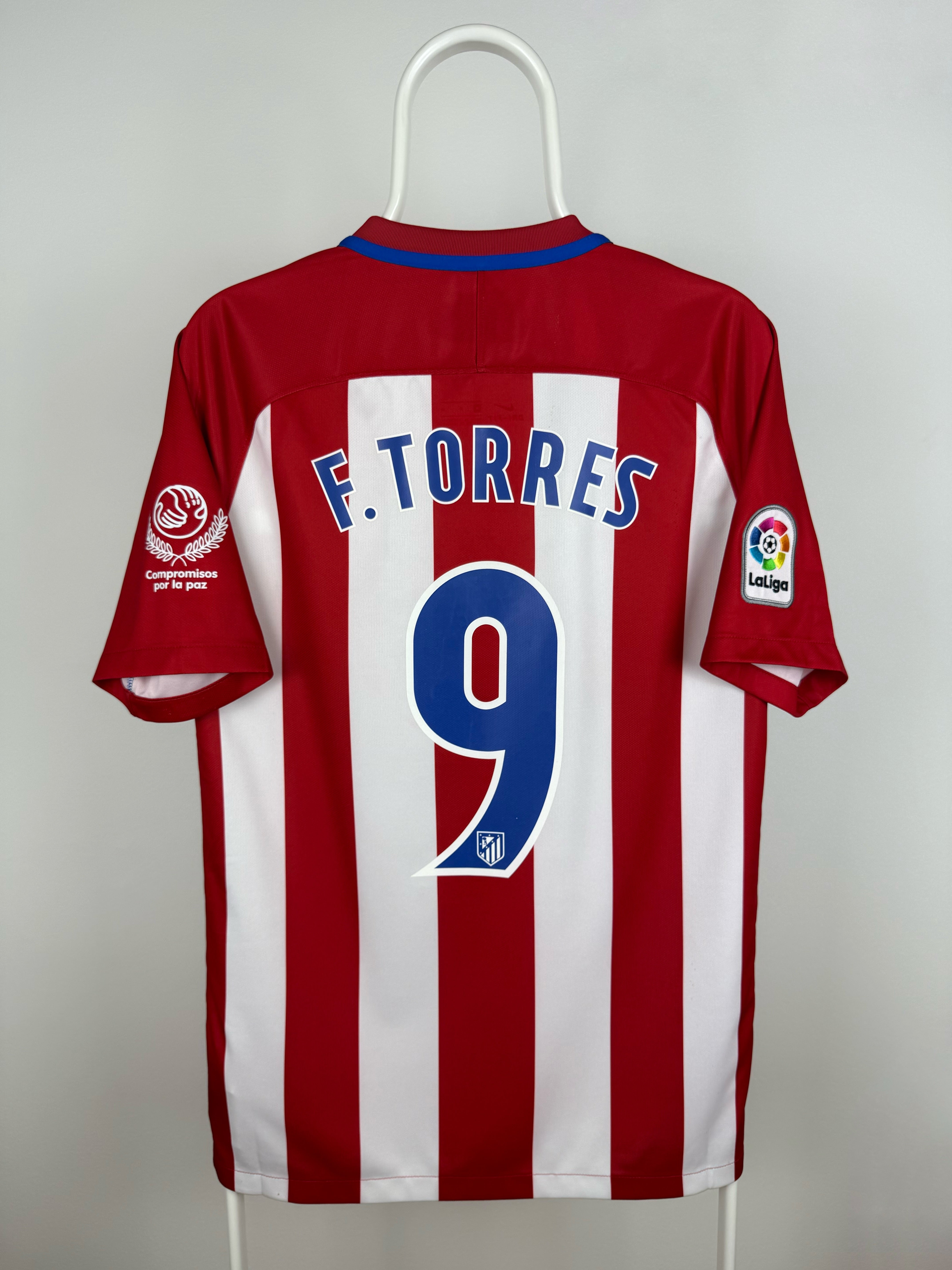 Fernando Torres - Atletico Madrid 2016/17 hjemmebane trøje M 🇪🇸