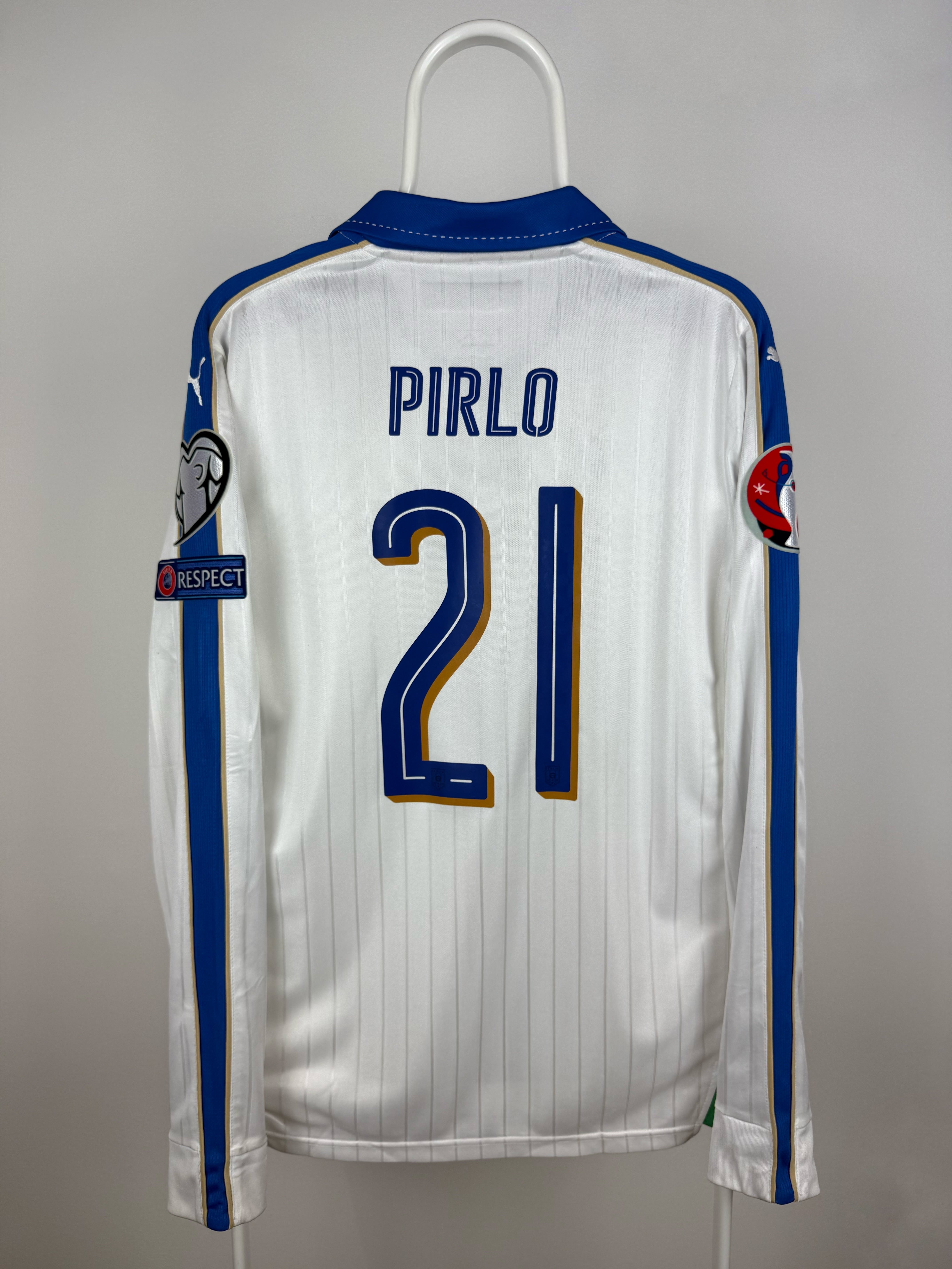 Andrea Pirlo - Italien 2015 udebane trøje M 🇮🇹