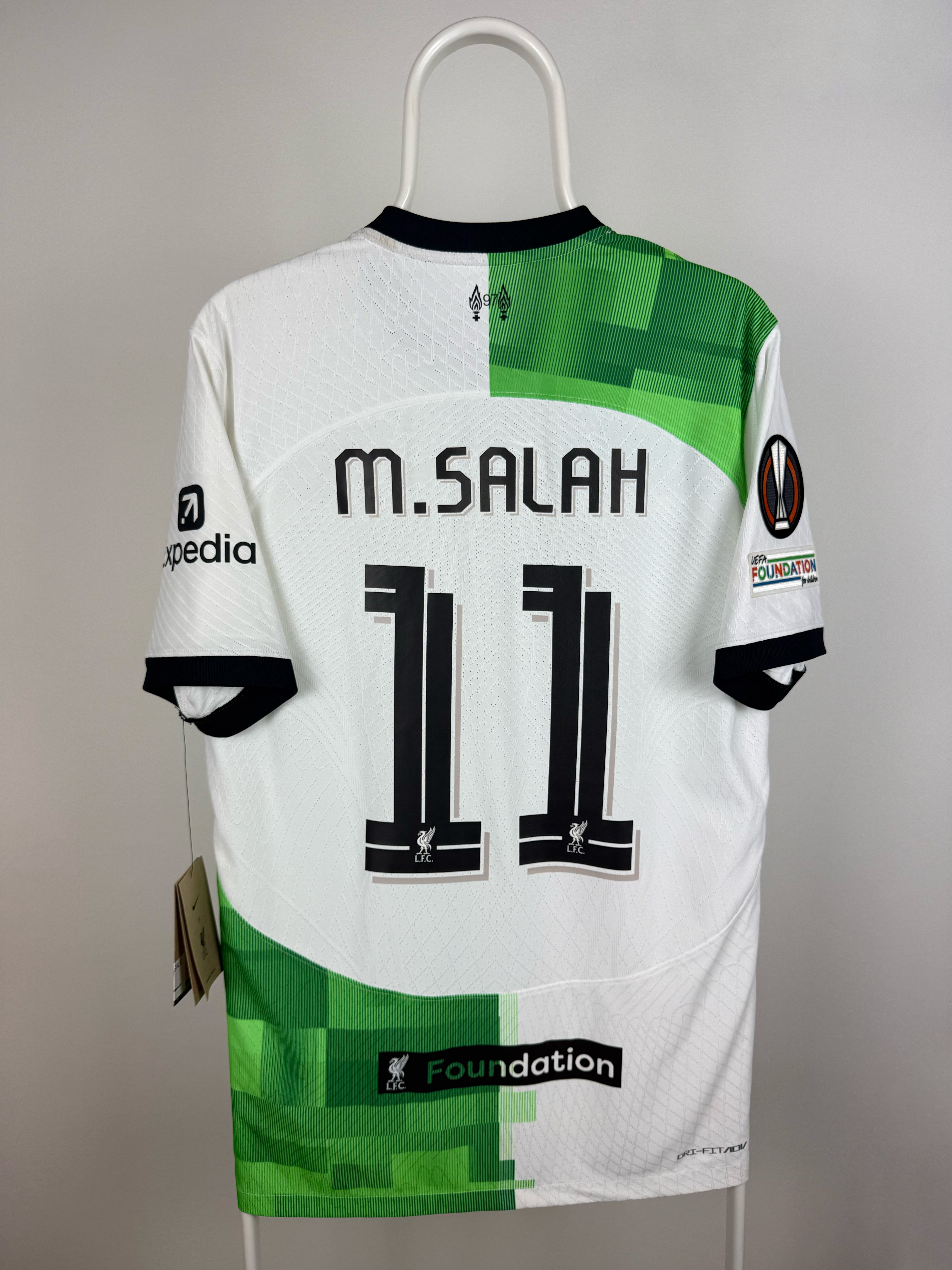 Mohammed Salah - Liverpool 2023/24 udebane trøje M VAPOR 🇪🇬