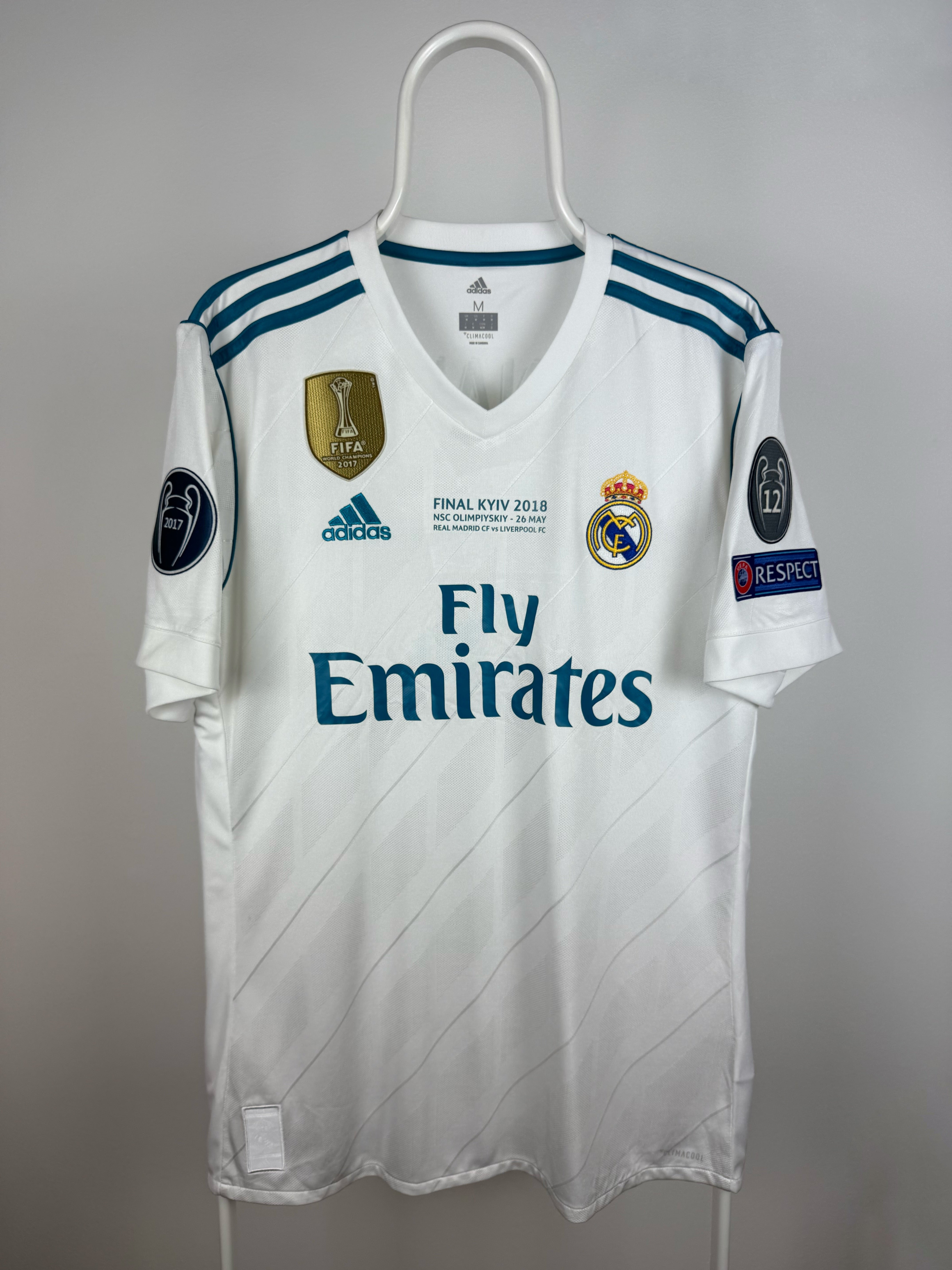Cristiano Ronaldo - Real Madrid 2017/18 finale trøje M 🇵🇹