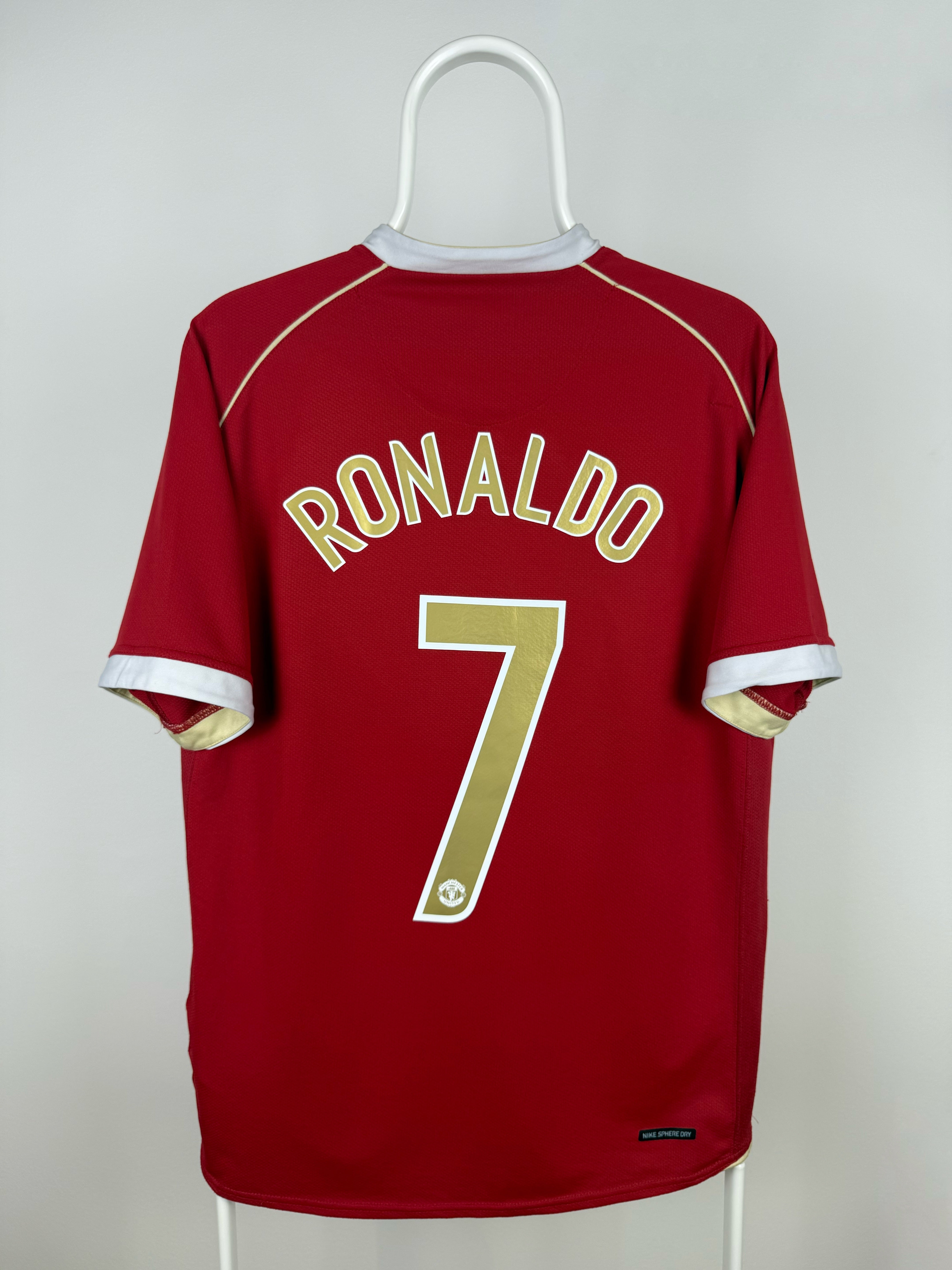 Cristiano Ronaldo - Manchester United 2006/07 hjemmebane trøje M 🇵🇹