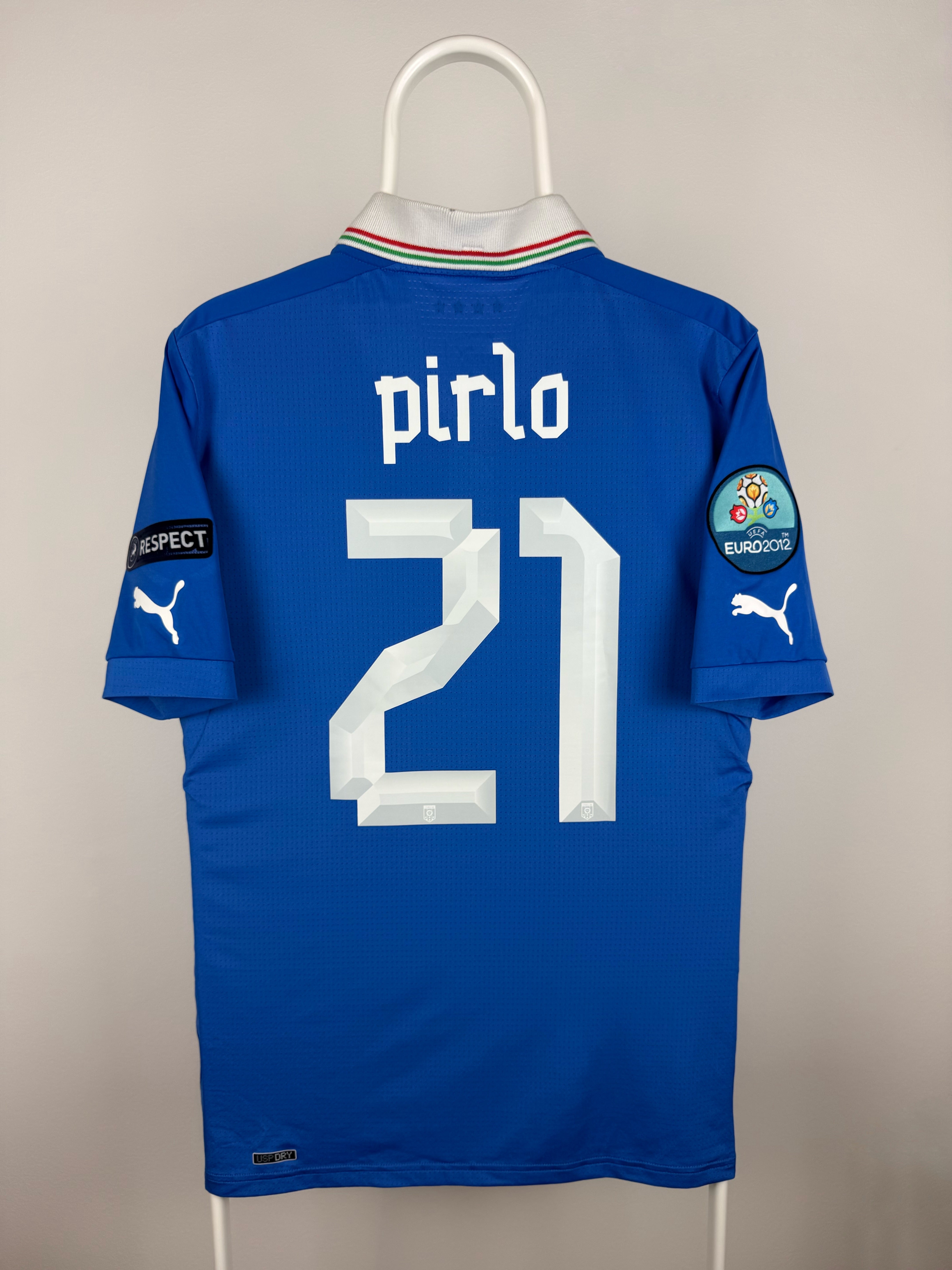 Andrea Pirlo - Italien 2012 hjemmebane trøje M 🇮🇹