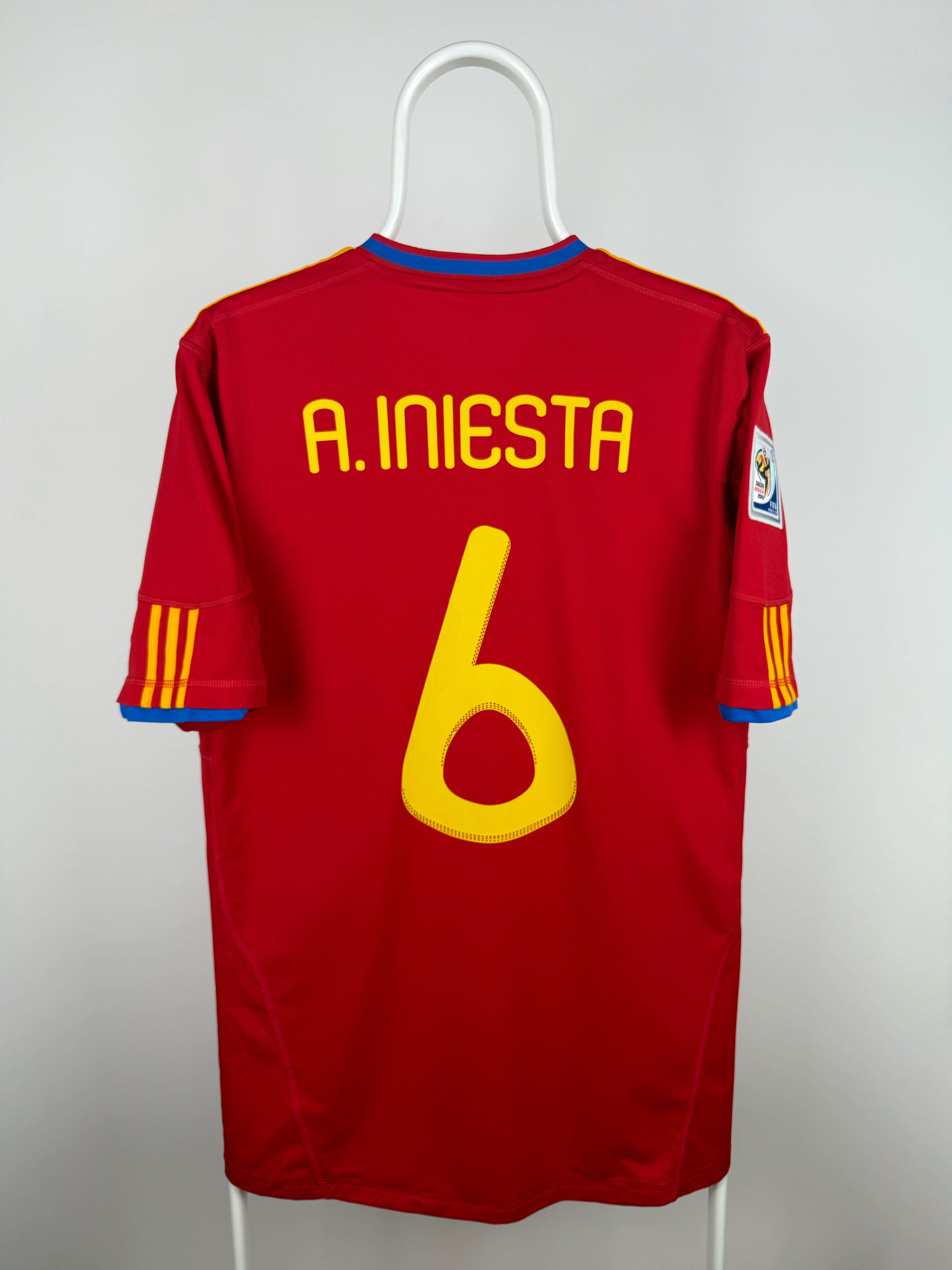 Andres Iniesta - Spanien 2010 hjemmebane trøje M 🇪🇸