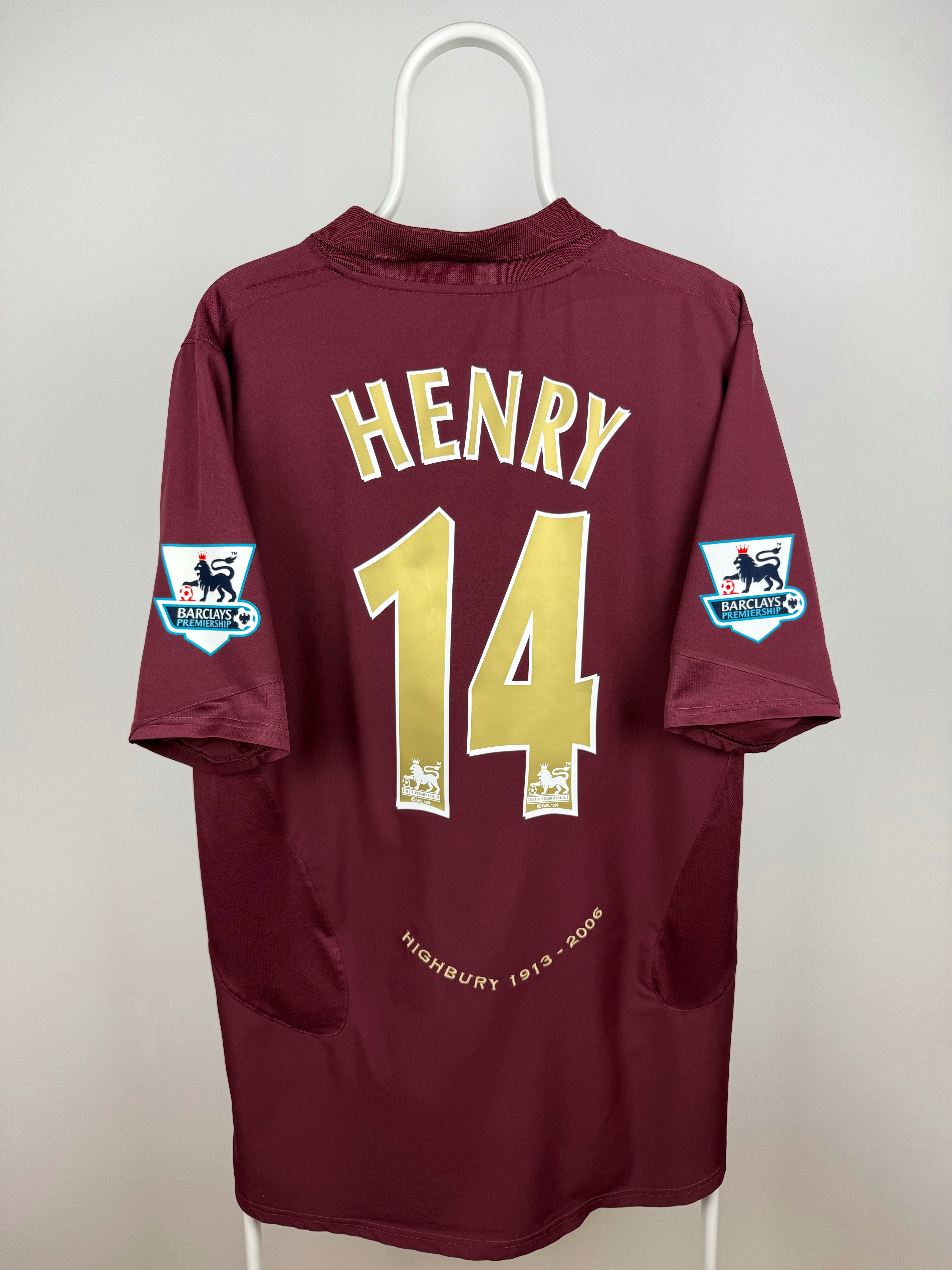 Thiery Henry - Arsenal 2005/06 hjemmebane trøje XL 🇫🇷