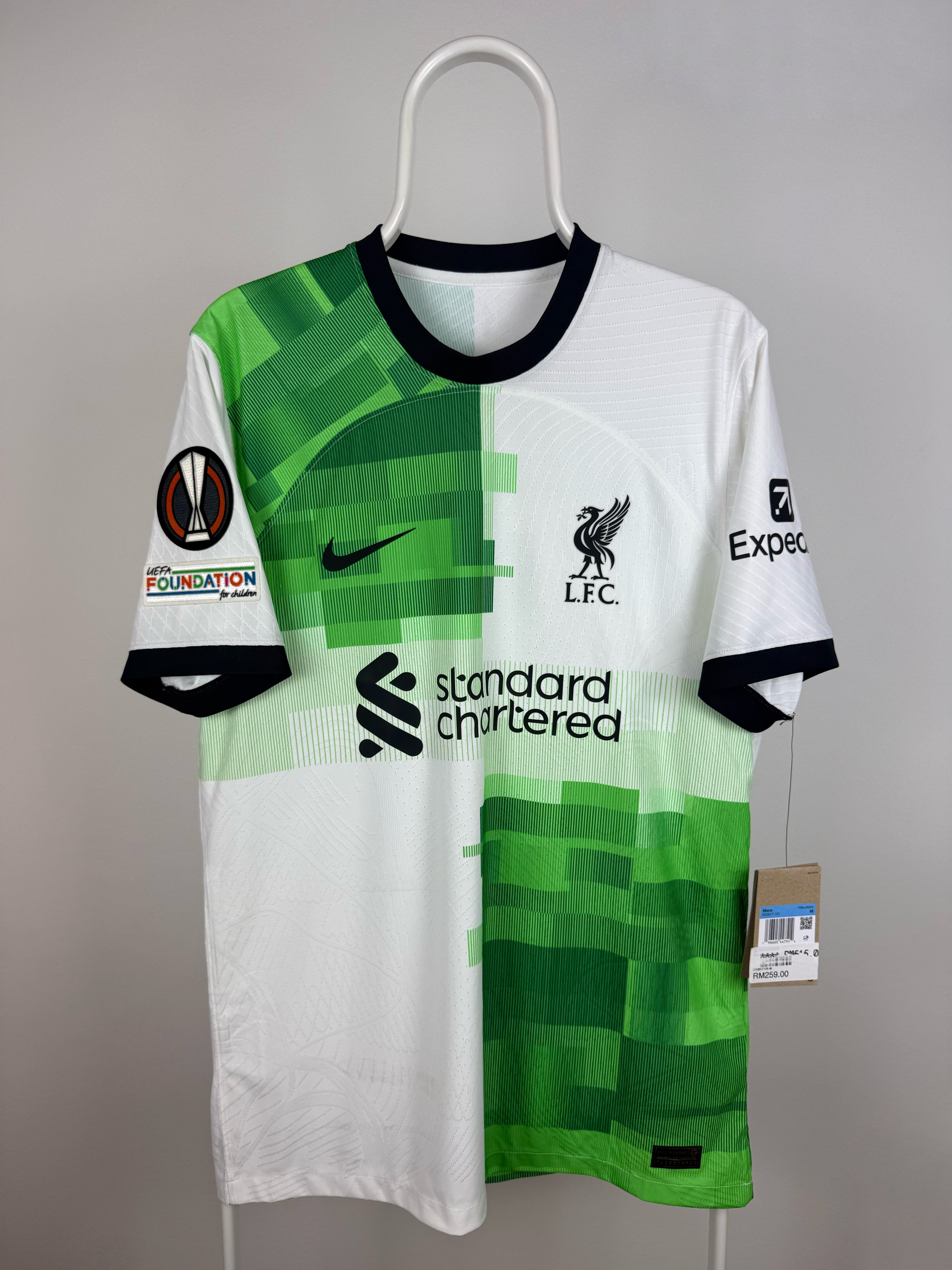 Mohammed Salah - Liverpool 2023/24 udebane trøje M VAPOR 🇪🇬