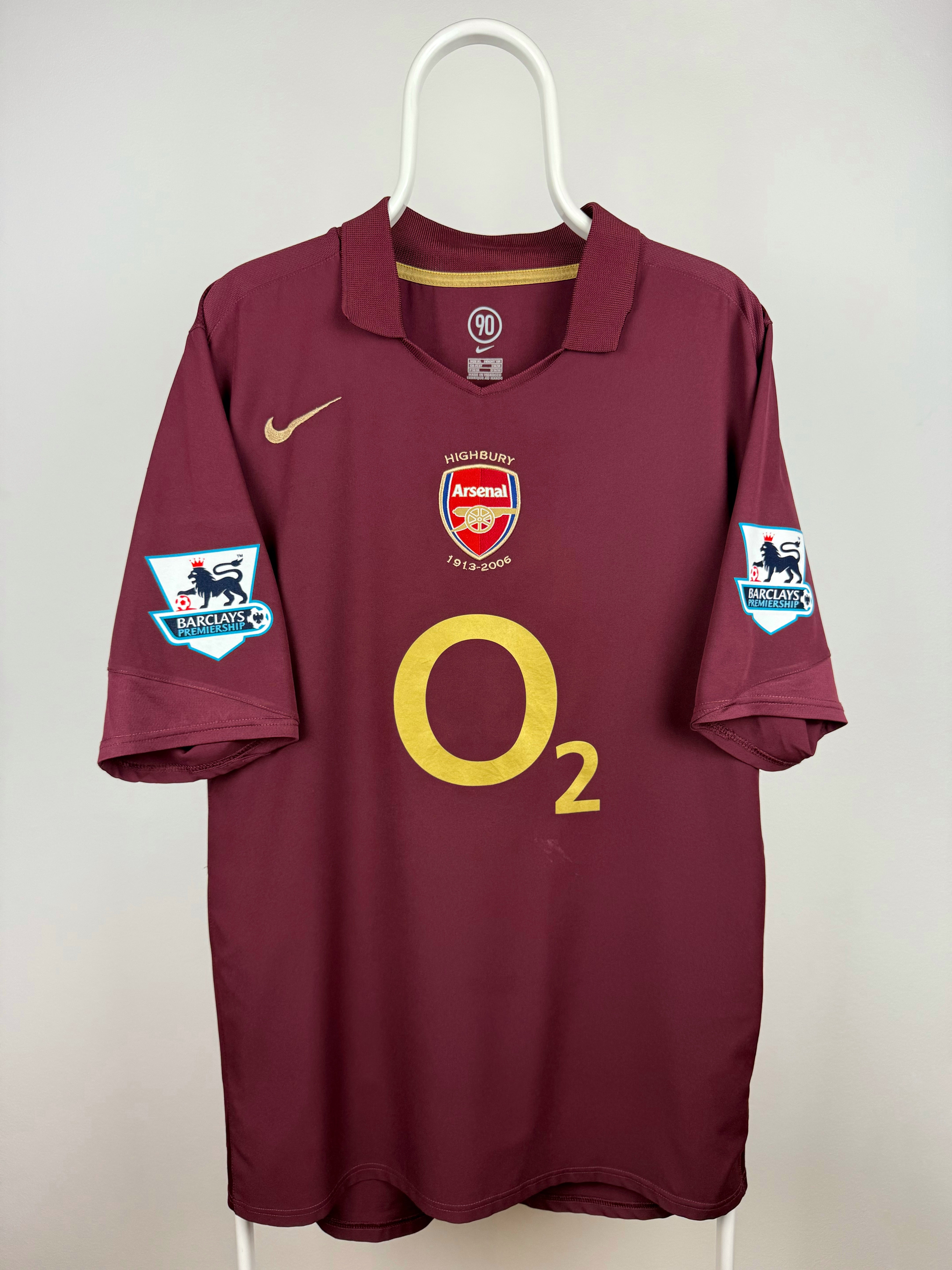 Thiery Henry - Arsenal 2005/06 hjemmebane trøje XL 🇫🇷