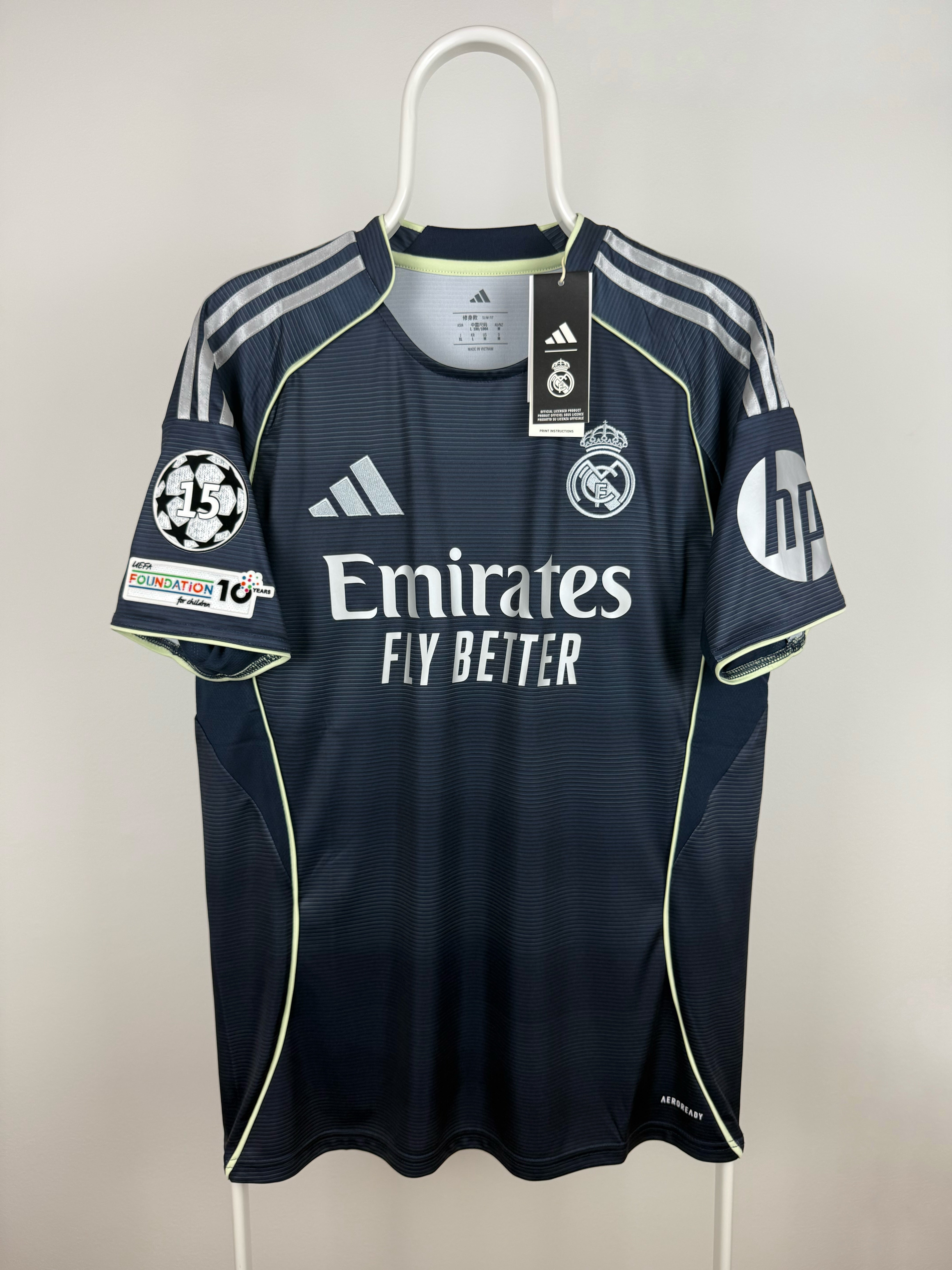 Vinicius Jr. - Real Madrid 2025/26 udebane trøje M 🇧🇷