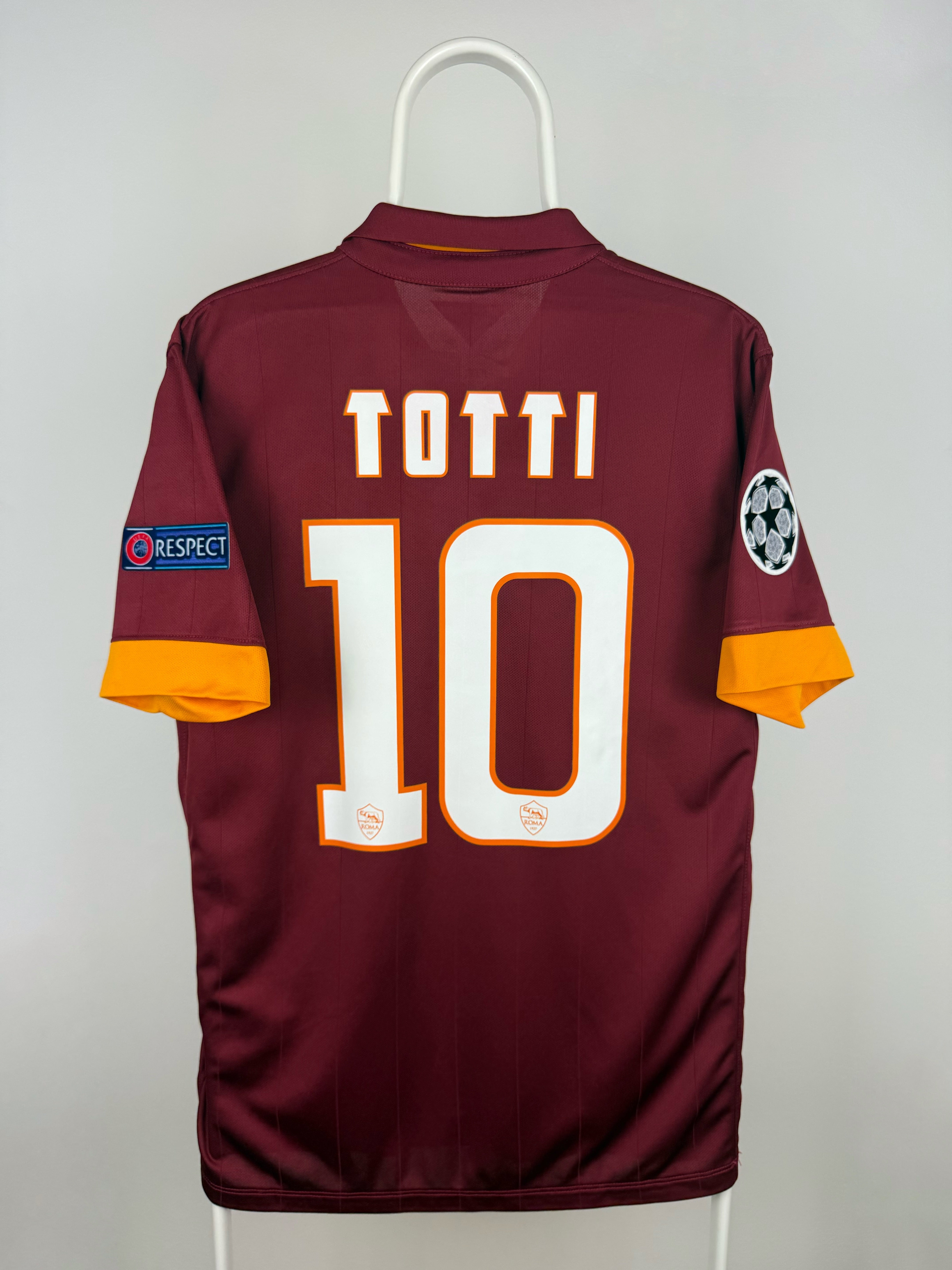 Francesco Totti - Roma 2014/15 hjemmebane trøje M 🇮🇹
