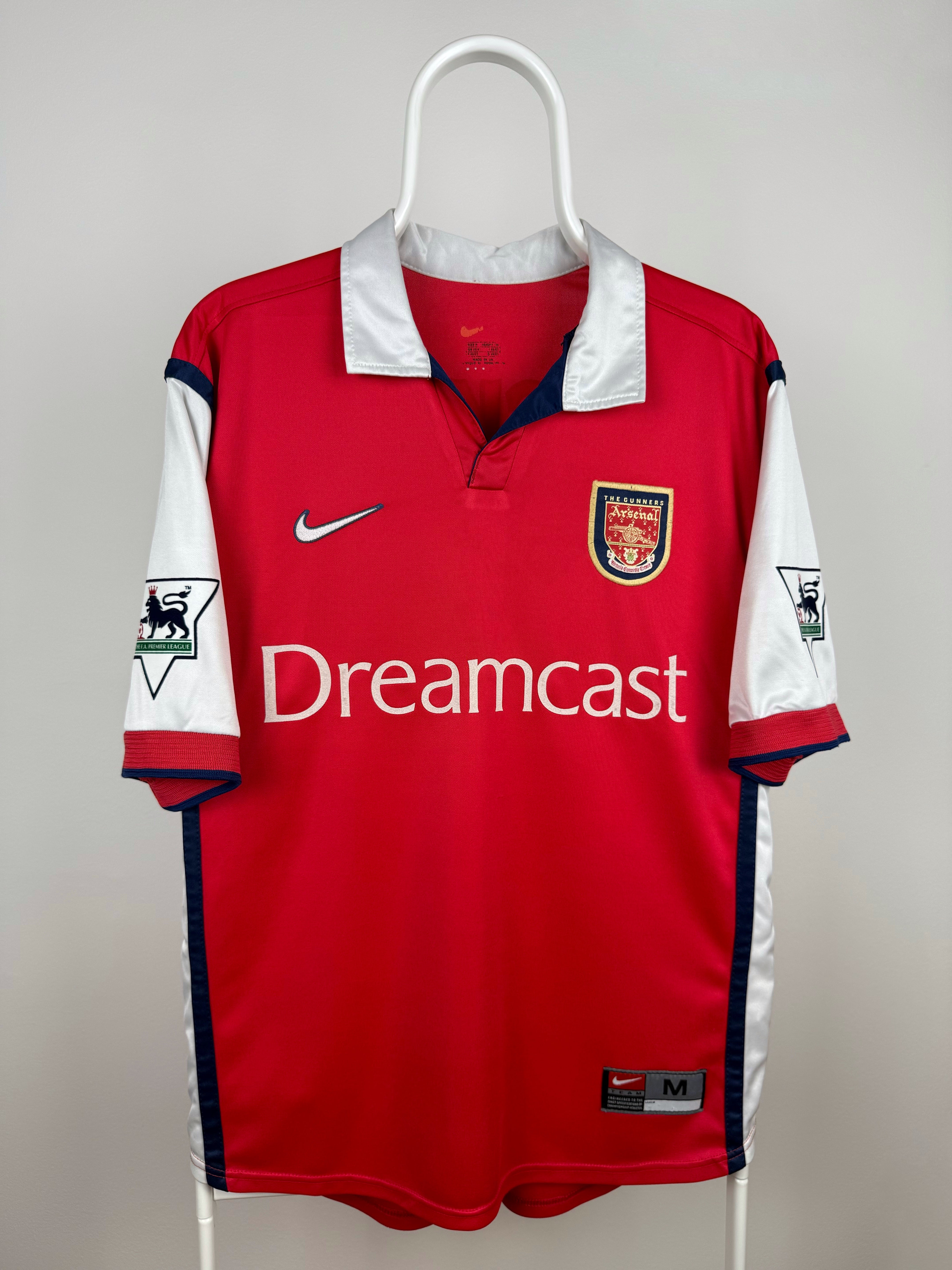 Dennis Bergkamp - Arsenal 2000/02 hjemmebane trøje M 🇳🇱