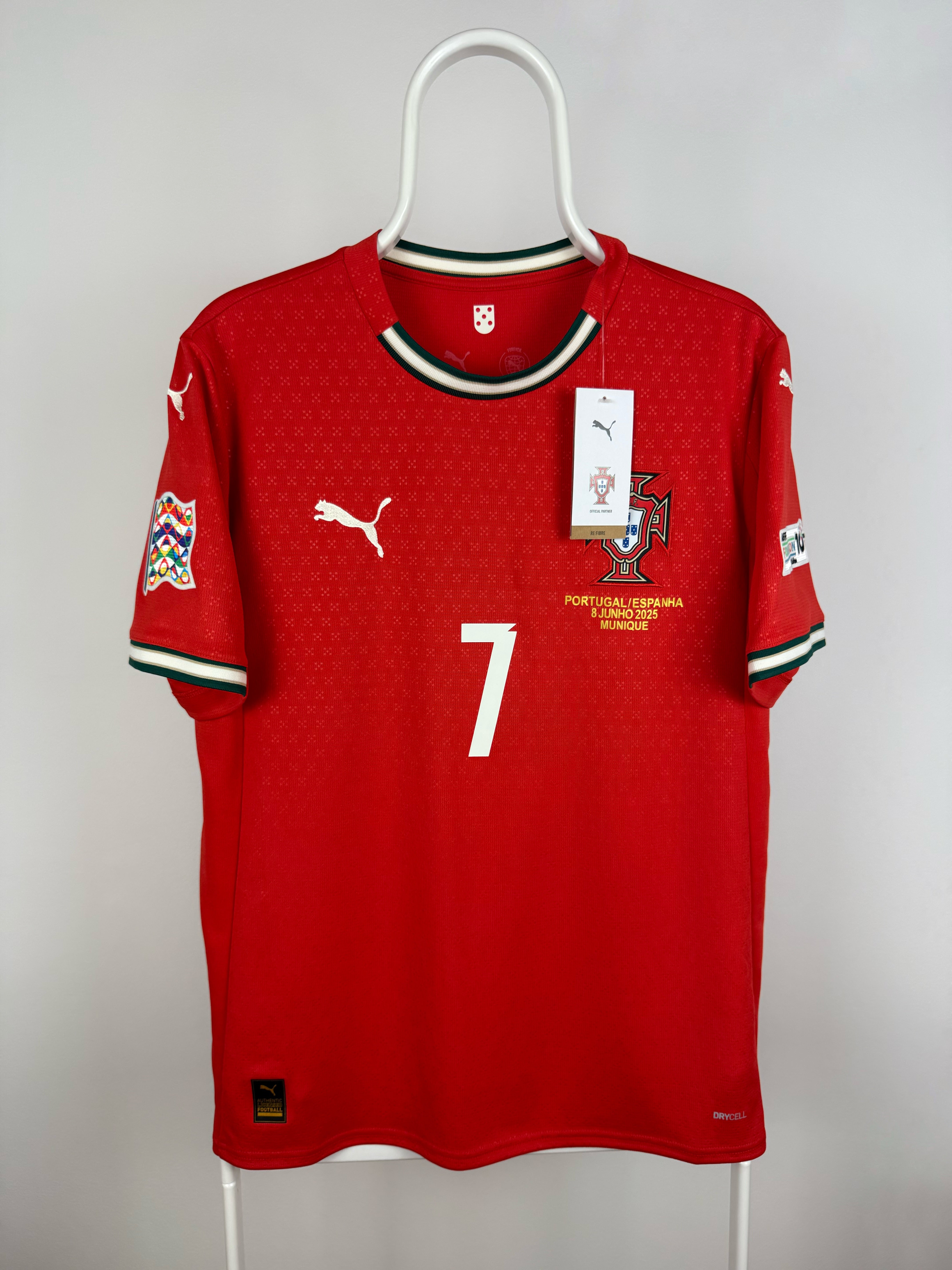 Cristiano Ronaldo - Portugal 2025 finale trøje M 🇵🇹