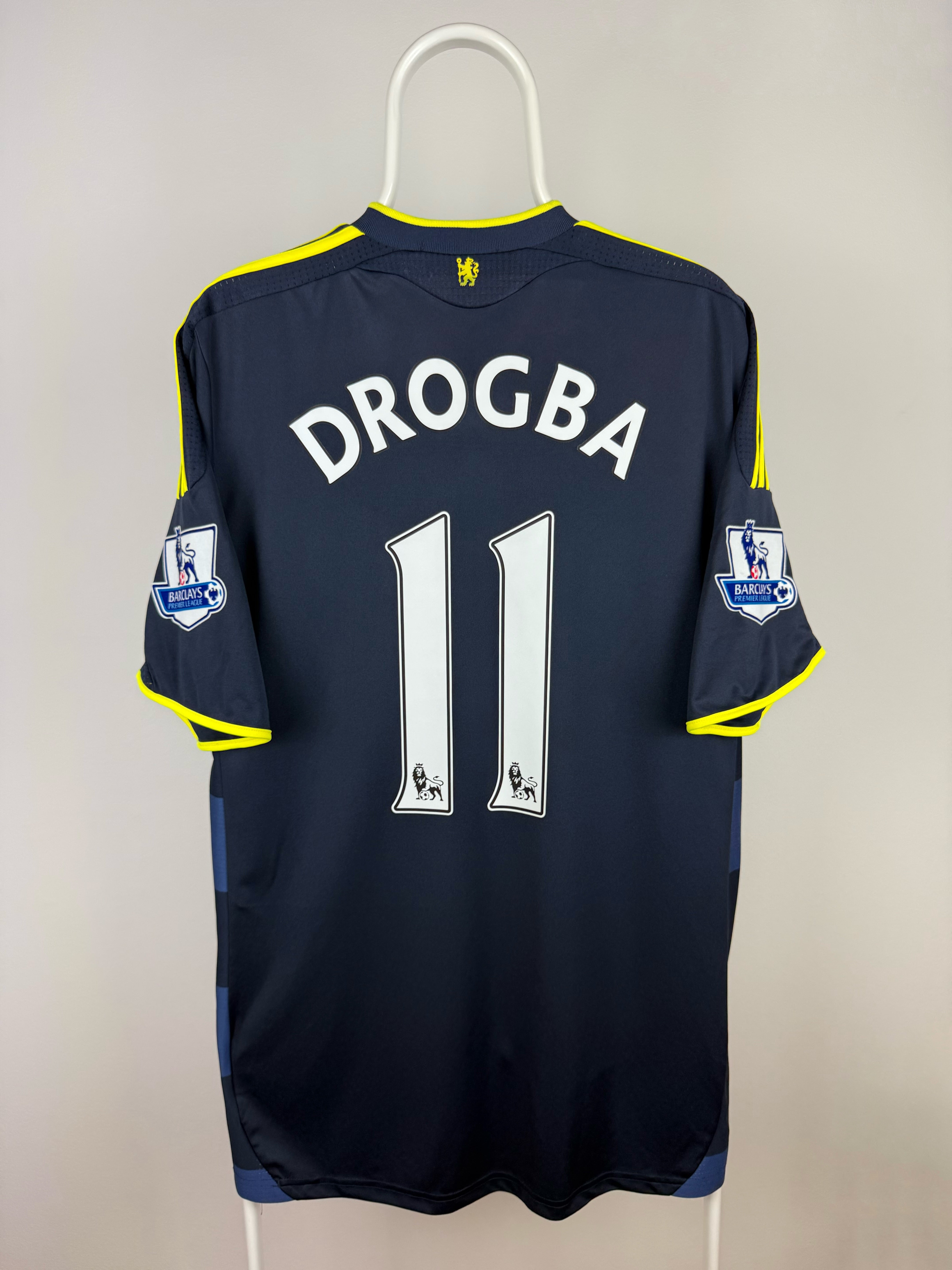 Didier Drogba - Chelsea 2009/10 udebane trøje L 🇨🇮