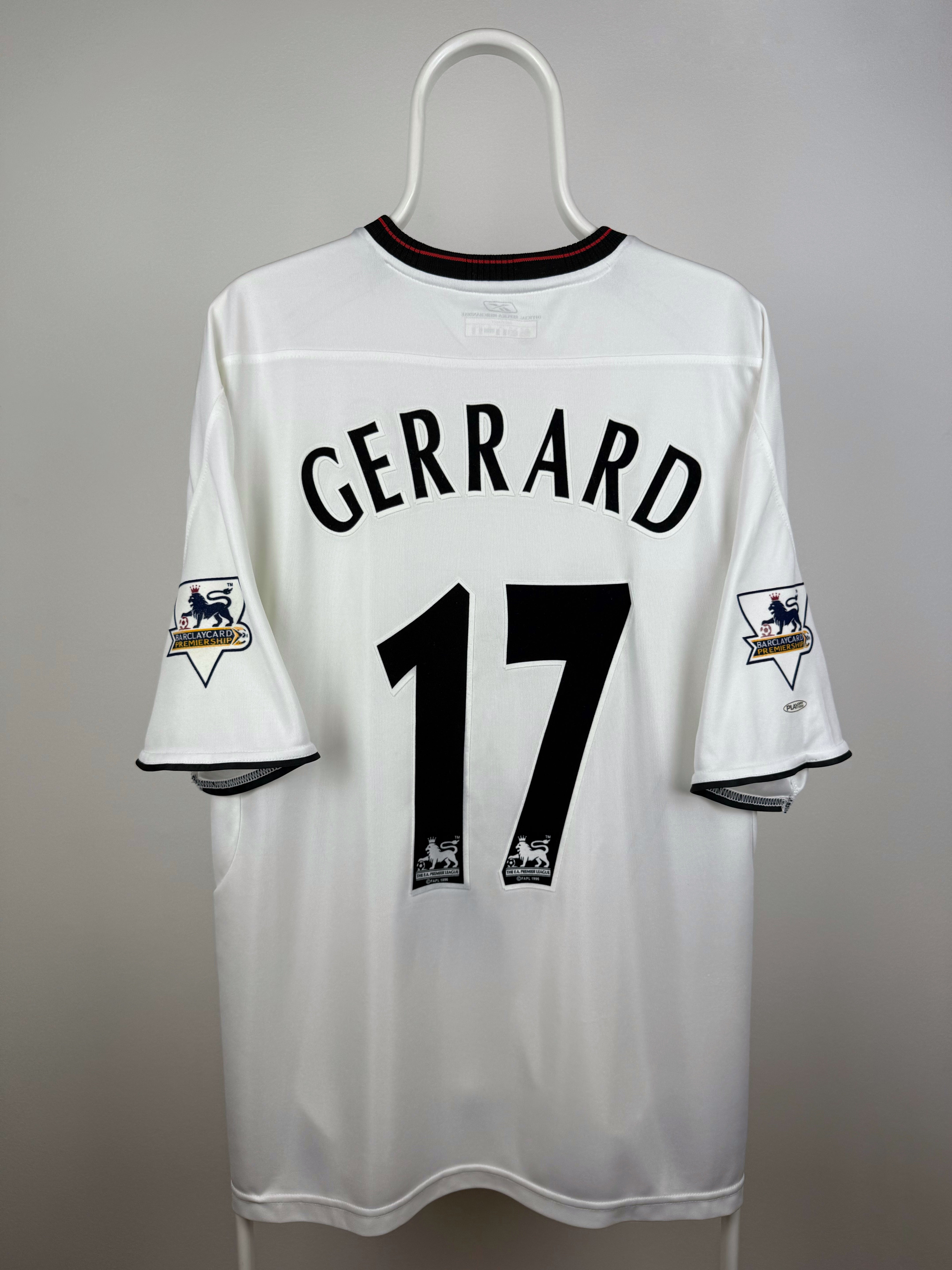 Steven Gerrard - Liverpool 2003/04 udebane trøje XL 🏴󠁧󠁢󠁥󠁮󠁧󠁿