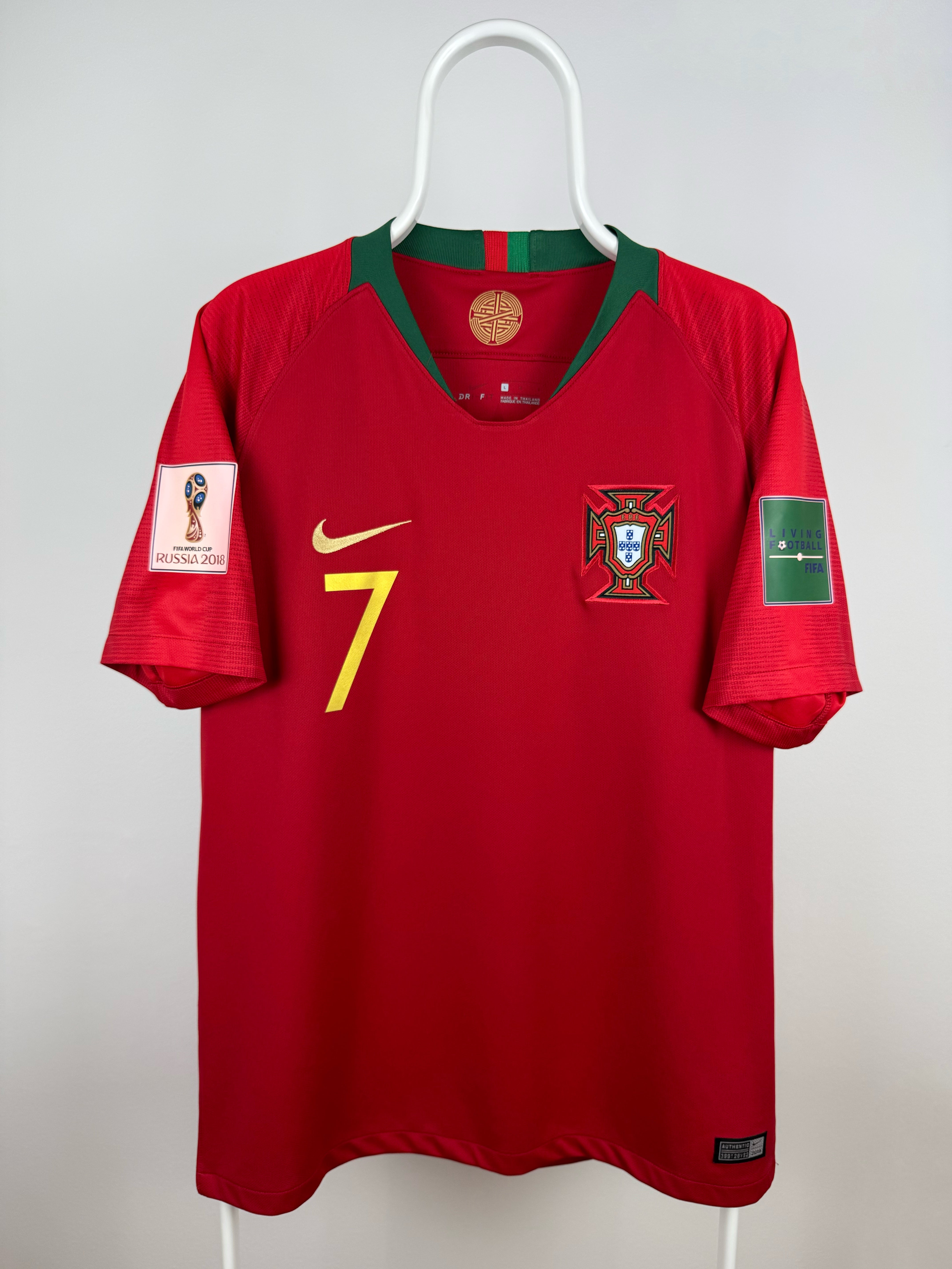 Cristiano Ronaldo - Portugal 2018 hjemmebane trøje L 🇵🇹