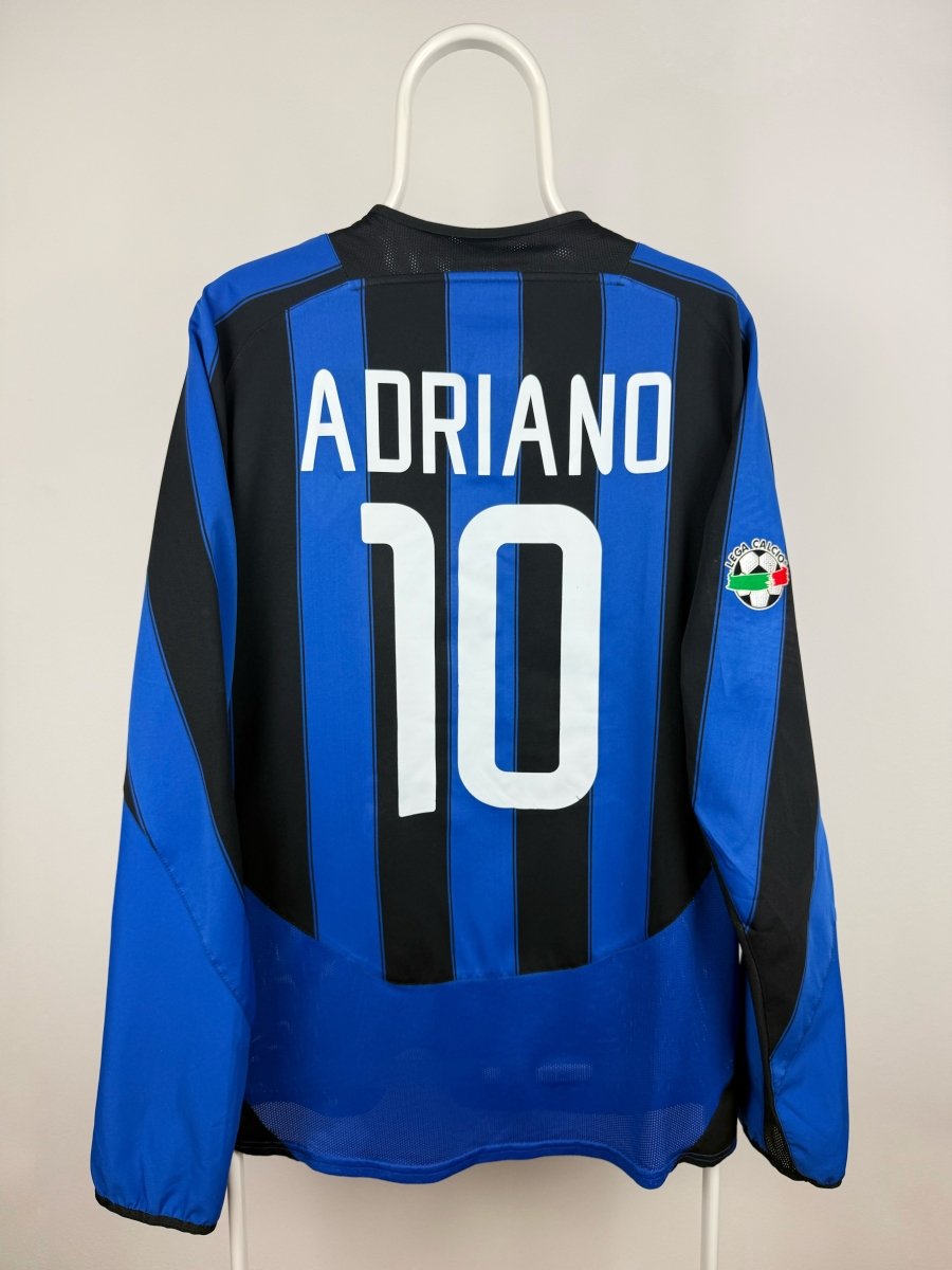 Adriano - Inter 2003/04 hjemmebane trøje L 🇧🇷 Fodboldshoppen_dk 1