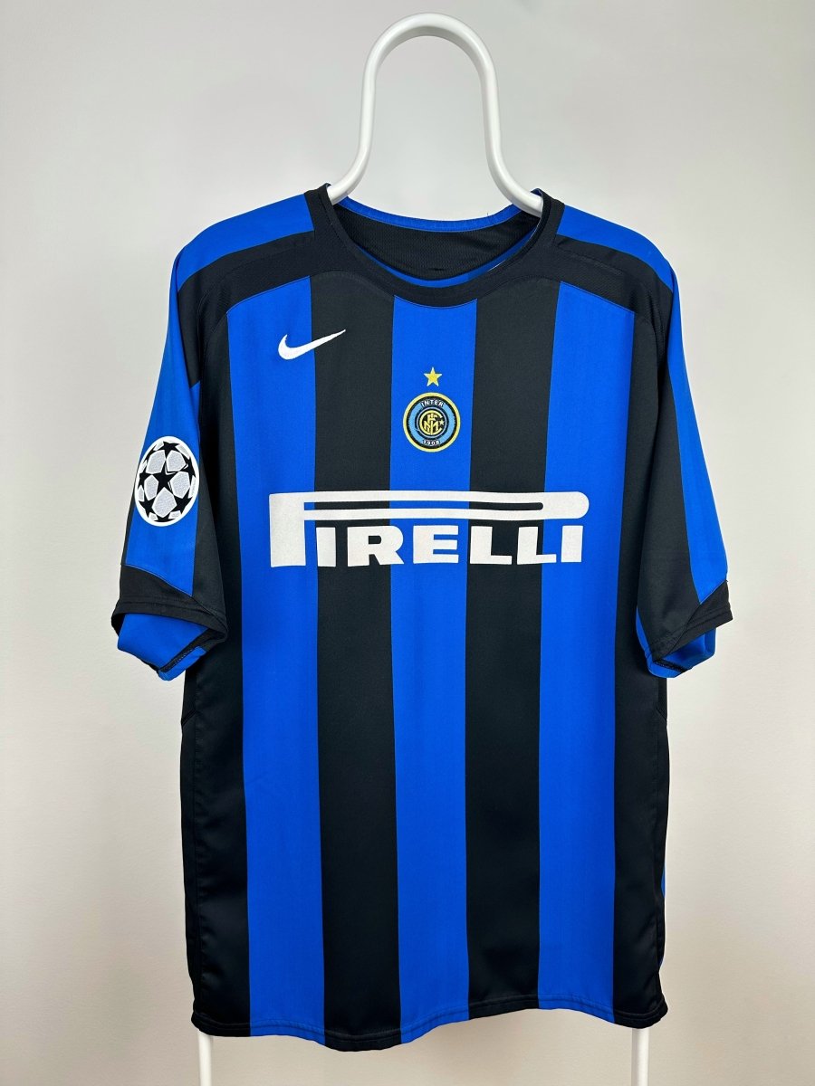 Adriano - Inter 2005/06 hjemmebane trøje L 🇧🇷 Fodboldshoppen_dk 2