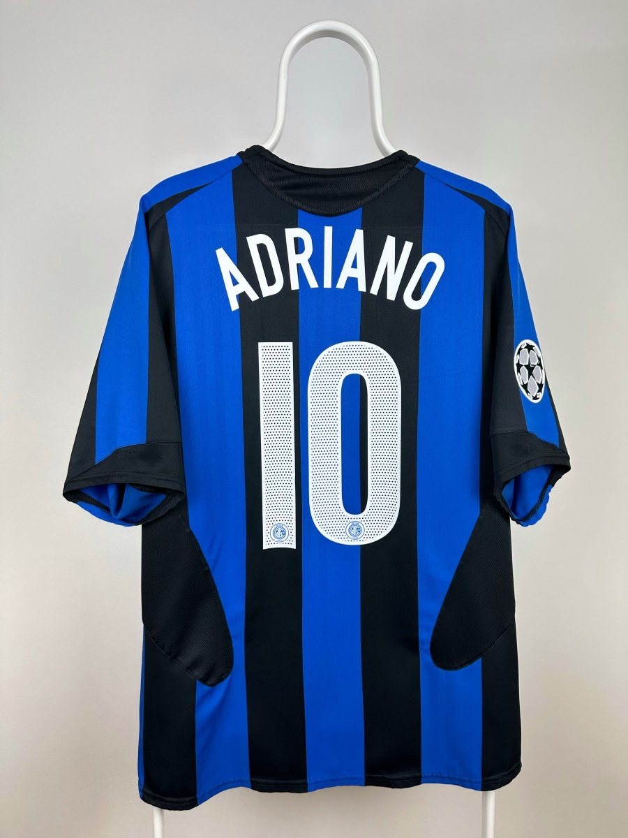 Adriano - Inter 2005/06 hjemmebane trøje L 🇧🇷 Fodboldshoppen_dk 1