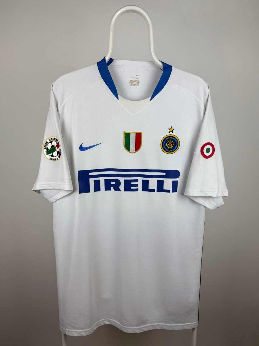 Adriano - Inter 2006/07 udebane trøje XL 🇧🇷 Fodboldshoppen_dk 2