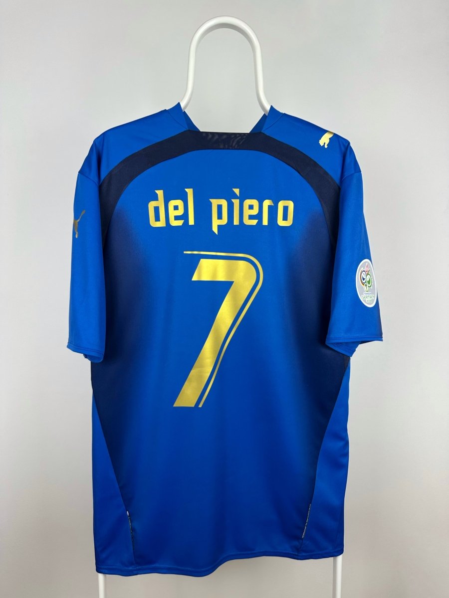 Alessandro Del Piero - Italien 2006 hjemmebane trøje L 🇮🇹 Fodboldshoppen_dk 1