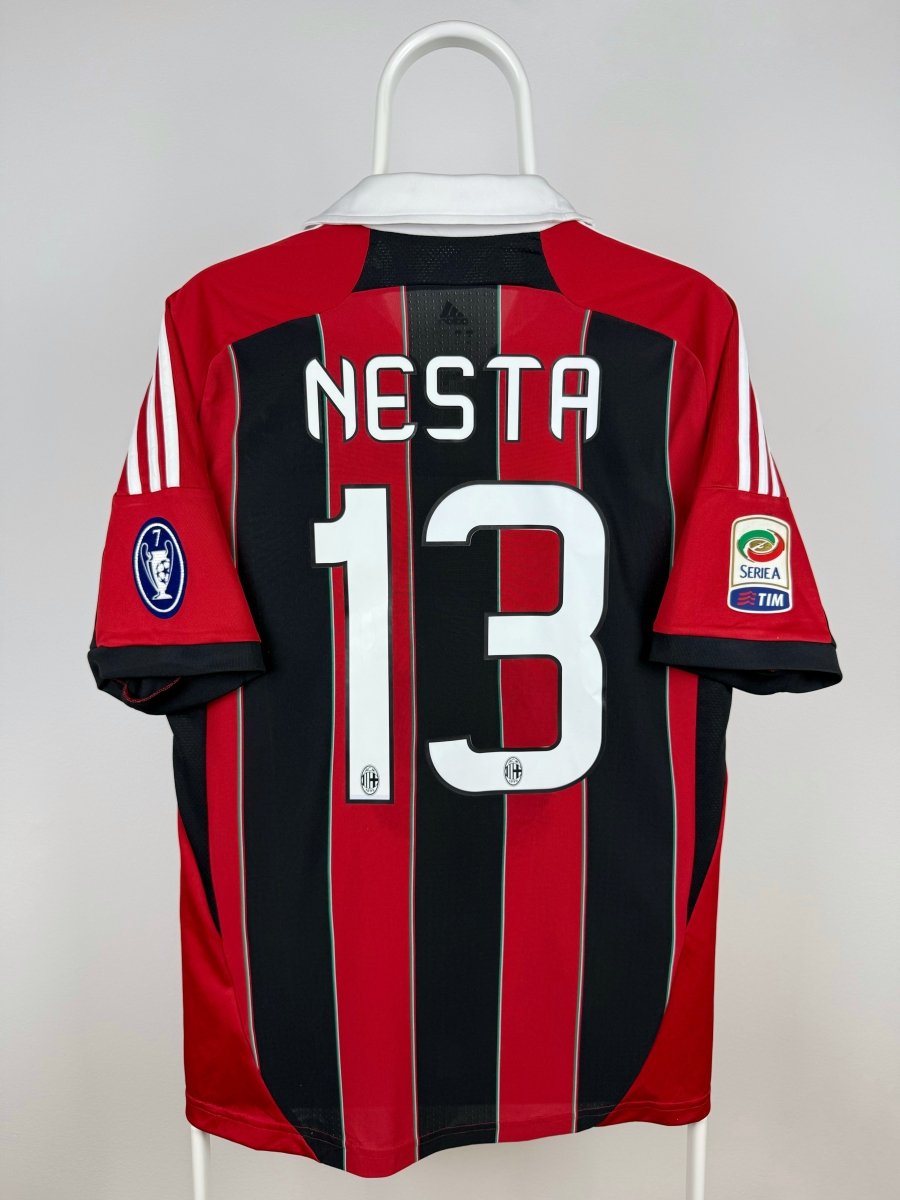 Alessandro Nesta - AC Milan 2012/13 hjemmebane trøje M 🇮🇹 Fodboldshoppen_dk 1