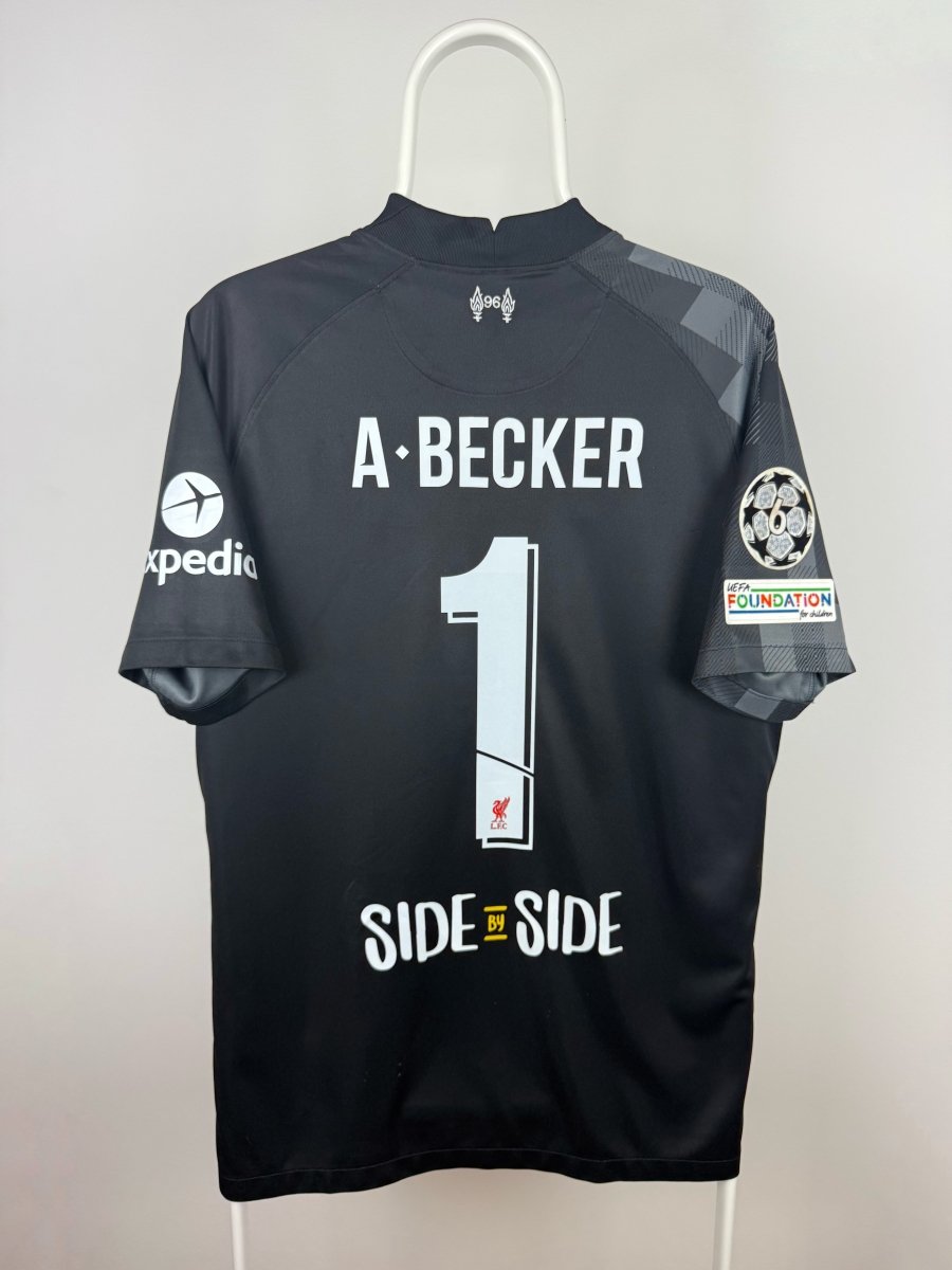 Alisson Becker - Liverpool 2020/21 finale trøje L 🇧🇷 Fodboldshoppen_dk 1