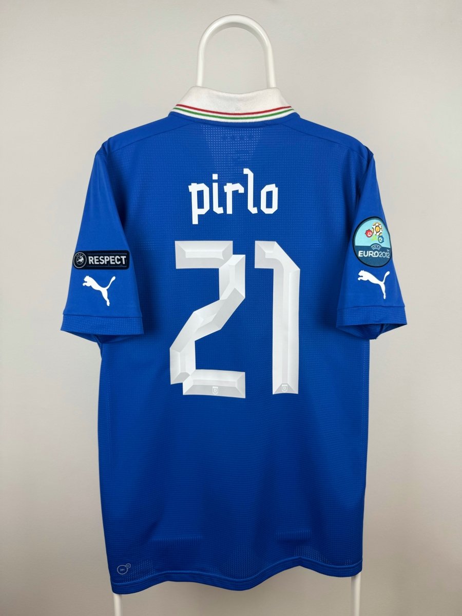 Andrea Pirlo - Italien 2012 hjemmebane trøje L 🇮🇹 Fodboldshoppen_dk 1