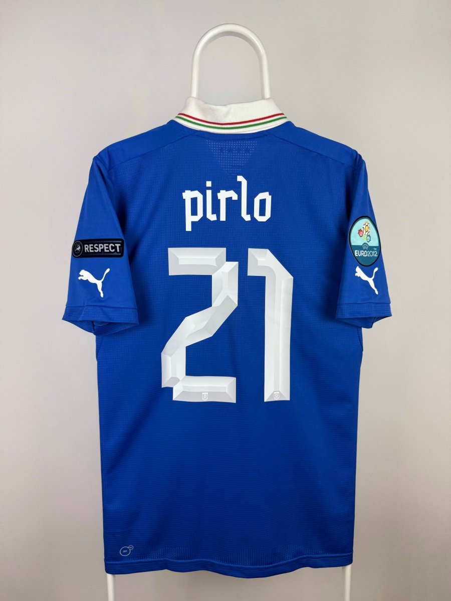 Andrea Pirlo - Italien 2012 hjemmebane trøje M 🇮🇹 Fodboldshoppen_dk 1