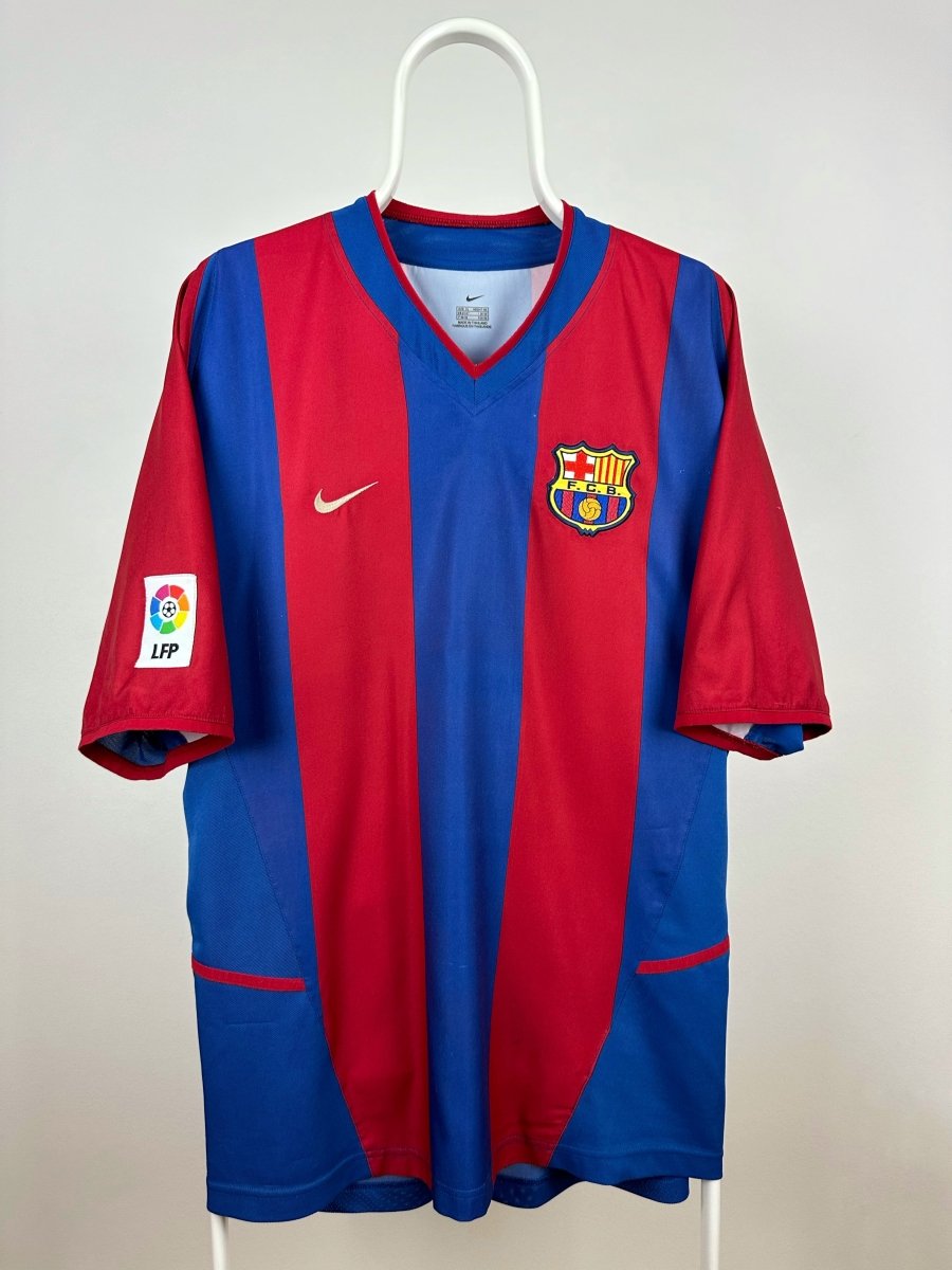 Andres Iniesta - FC Barcelona 2002/03 hjemmebane trøje XL 🇪🇸 Fodboldshoppen_dk 2