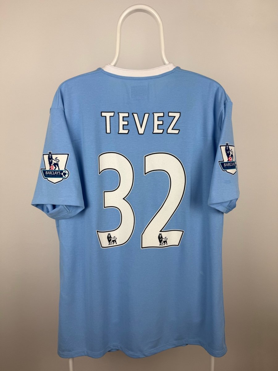 Carlos Tevez - Manchester City 2010/11 hjemmebane trøje XL 🇦🇷 Fodboldshoppen_dk 1