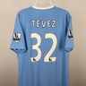 Carlos Tevez - Manchester City 2010/11 hjemmebane trøje XL 🇦🇷 Fodboldshoppen_dk 1