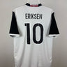 Christian Eriksen - Danmark 2016 udebane trøje L 🇩🇰 Fodboldshoppen_dk 1