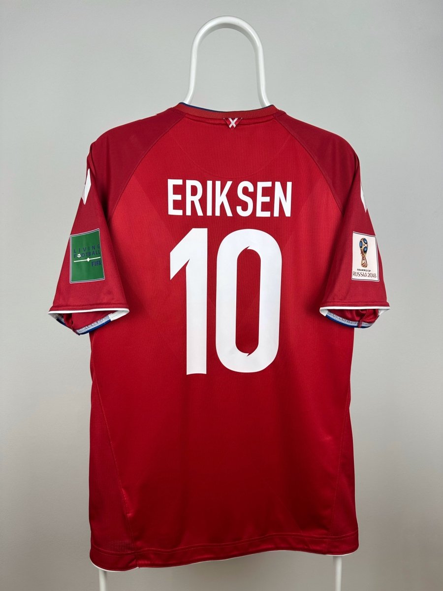 Christian Eriksen - Danmark 2018 hjemmebane trøje L 🇩🇰 Fodboldshoppen_dk 1