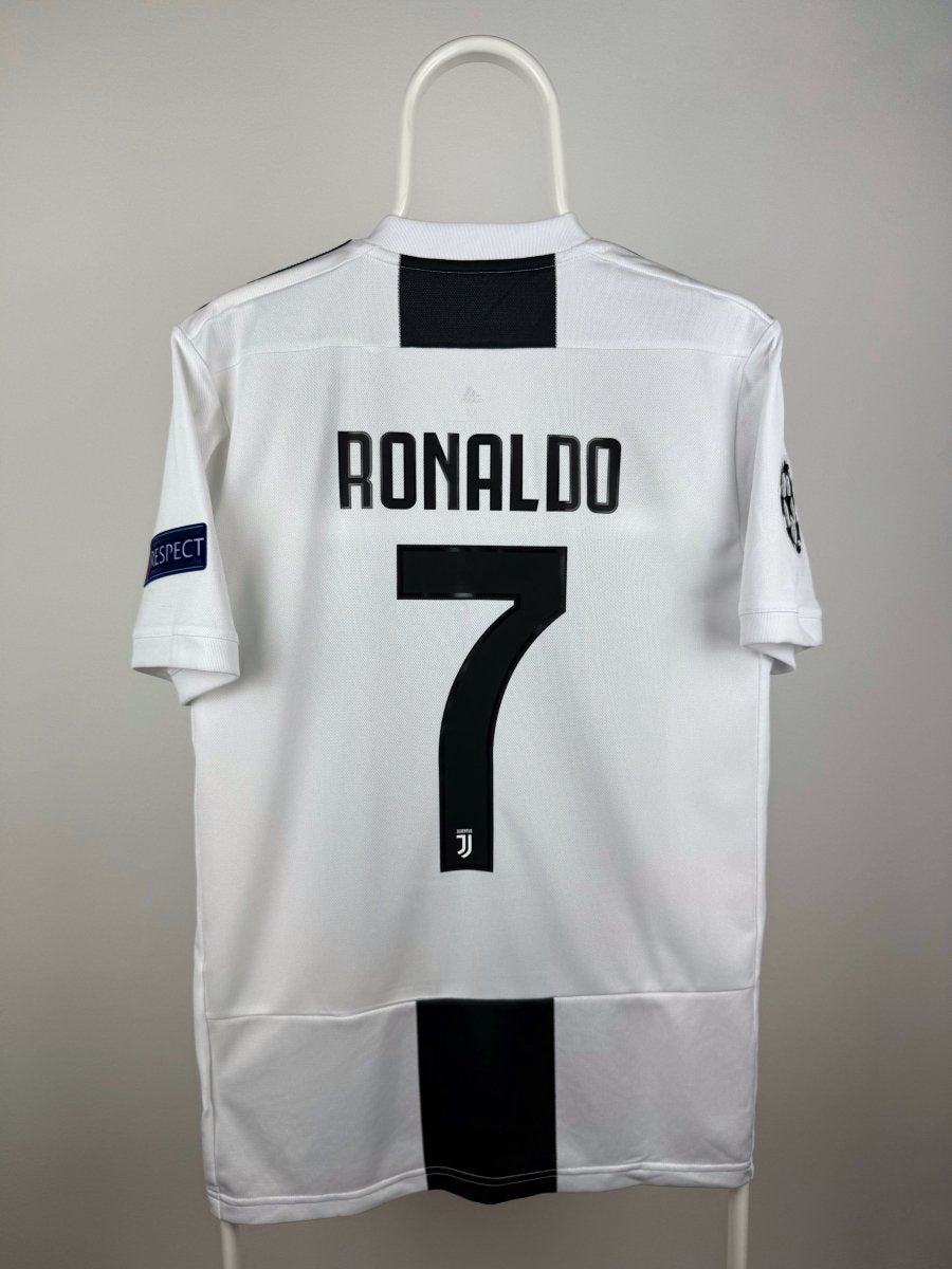 Cristiano Ronaldo - Juventus 2018/19 hjemmebane trøje M 🇵🇹 Fodboldshoppen_dk 1