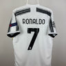 Cristiano Ronaldo - Juventus 2020/21 hjemmebane trøje M AUTHENTIC 🇵🇹 Fodboldshoppen_dk 1