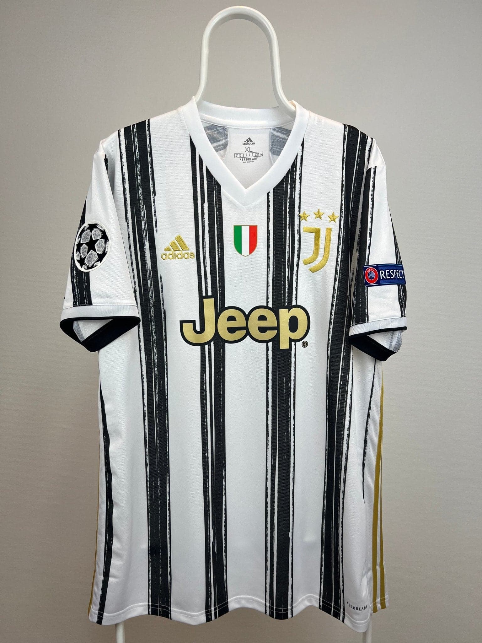 Cristiano Ronaldo - Juventus 2020/21 hjemmebane trøje XL 🇵🇹 Fodboldshoppen_dk 2