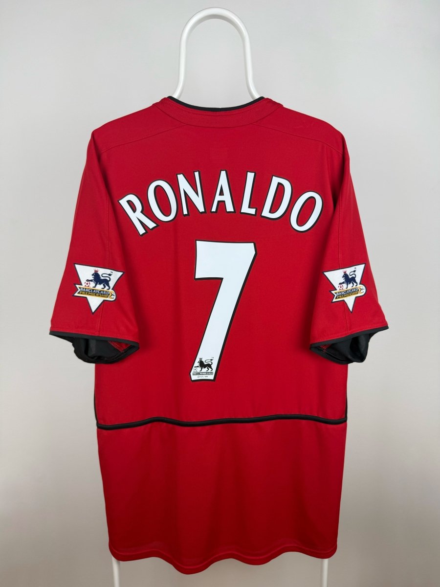 Cristiano Ronaldo - Manchester United 2003/04 hjemmebane trøje XL 🇵🇹 Fodboldshoppen_dk 1