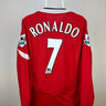 Cristiano Ronaldo - Manchester United 2004/05 hjemmebane trøje M 🇵🇹 Fodboldshoppen_dk 1