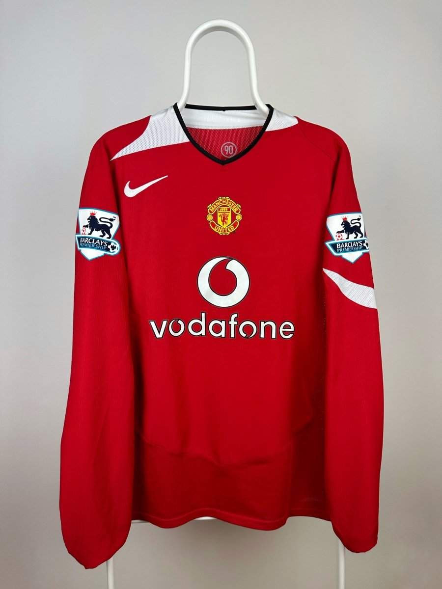 Cristiano Ronaldo - Manchester United 2004/05 hjemmebane trøje M 🇵🇹 Fodboldshoppen_dk 2