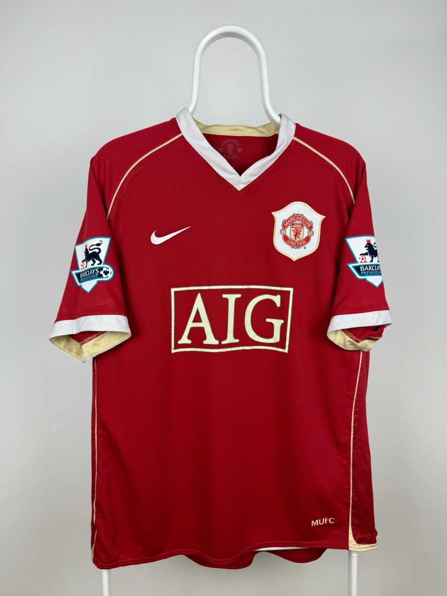 Cristiano Ronaldo - Manchester United 2006/07 hjemmebane trøje L 🇵🇹 Fodboldshoppen_dk 2