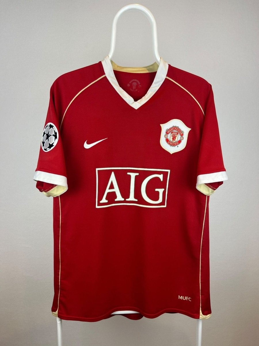 Cristiano Ronaldo - Manchester United 2006/07 hjemmebane trøje M 🇵🇹 Fodboldshoppen_dk 2