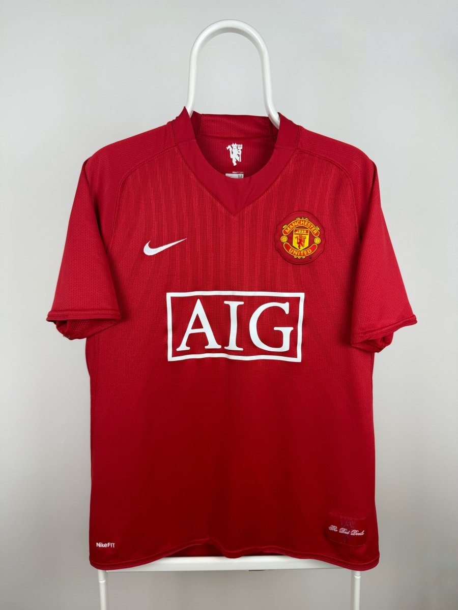 Cristiano Ronaldo - Manchester United 2007/08 hjemmebane trøje M 🇵🇹 Fodboldshoppen_dk 2
