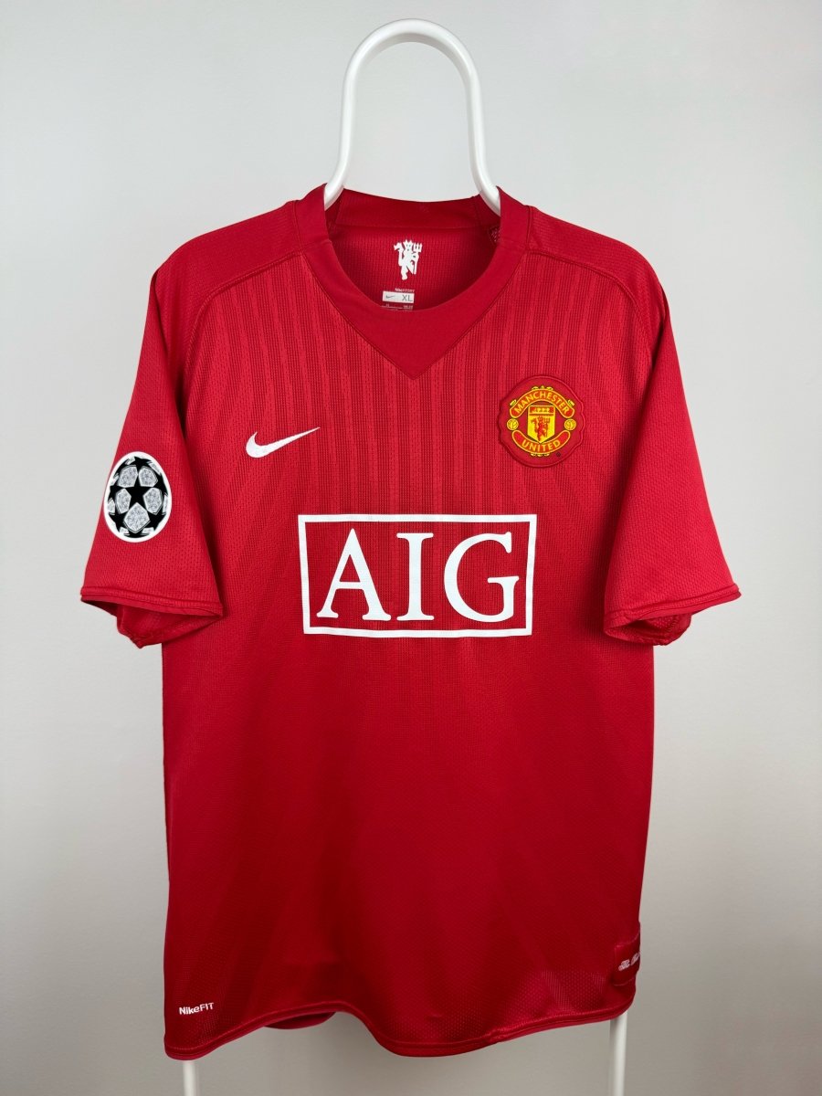 Cristiano Ronaldo - Manchester United 2007/08 hjemmebane trøje XL 🇵🇹 Fodboldshoppen_dk 2