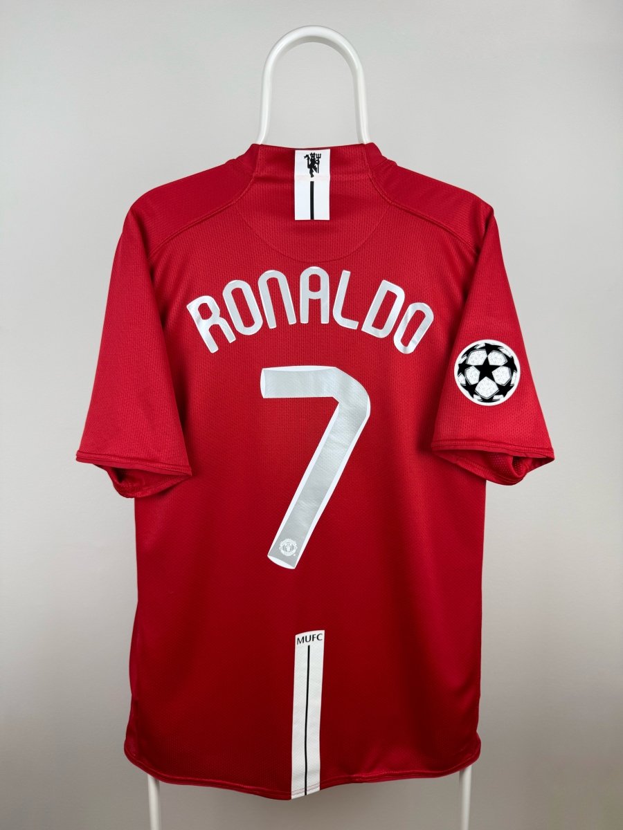 Cristiano Ronaldo - Manchester United 2007/08 hjemmebane trøje XL 🇵🇹 Fodboldshoppen_dk 1