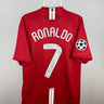 Cristiano Ronaldo - Manchester United 2007/08 hjemmebane trøje XL 🇵🇹 Fodboldshoppen_dk 1