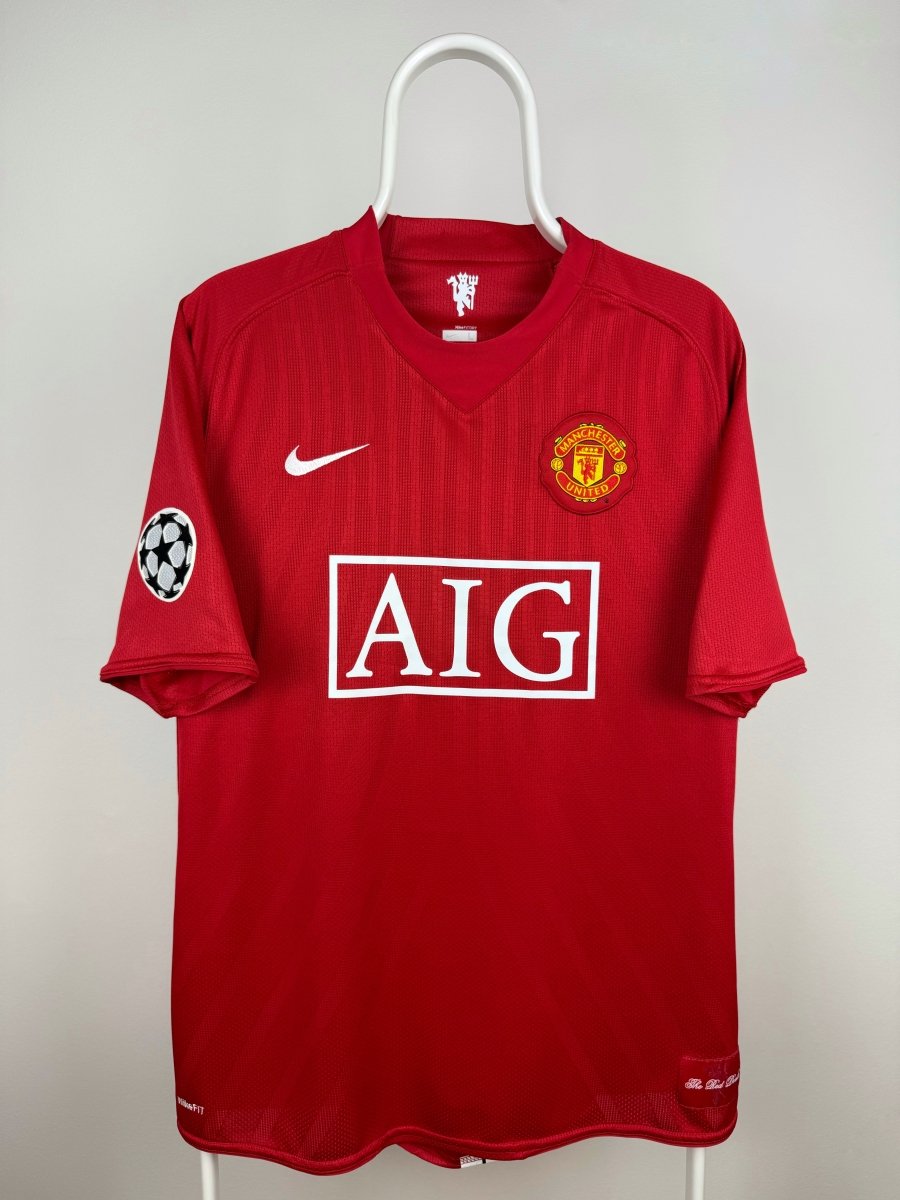 Cristiano Ronaldo - Manchester United 2007/08 hjemmebane trøje L 🇵🇹 Fodboldshoppen_dk 2