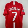 Cristiano Ronaldo - Manchester United 2007/08 hjemmebane trøje L 🇵🇹 Fodboldshoppen_dk 1